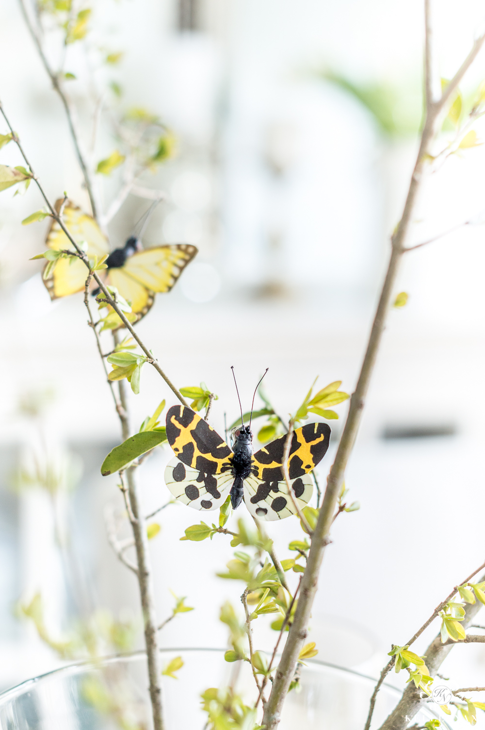 Monarch Paper Butterfly Clips