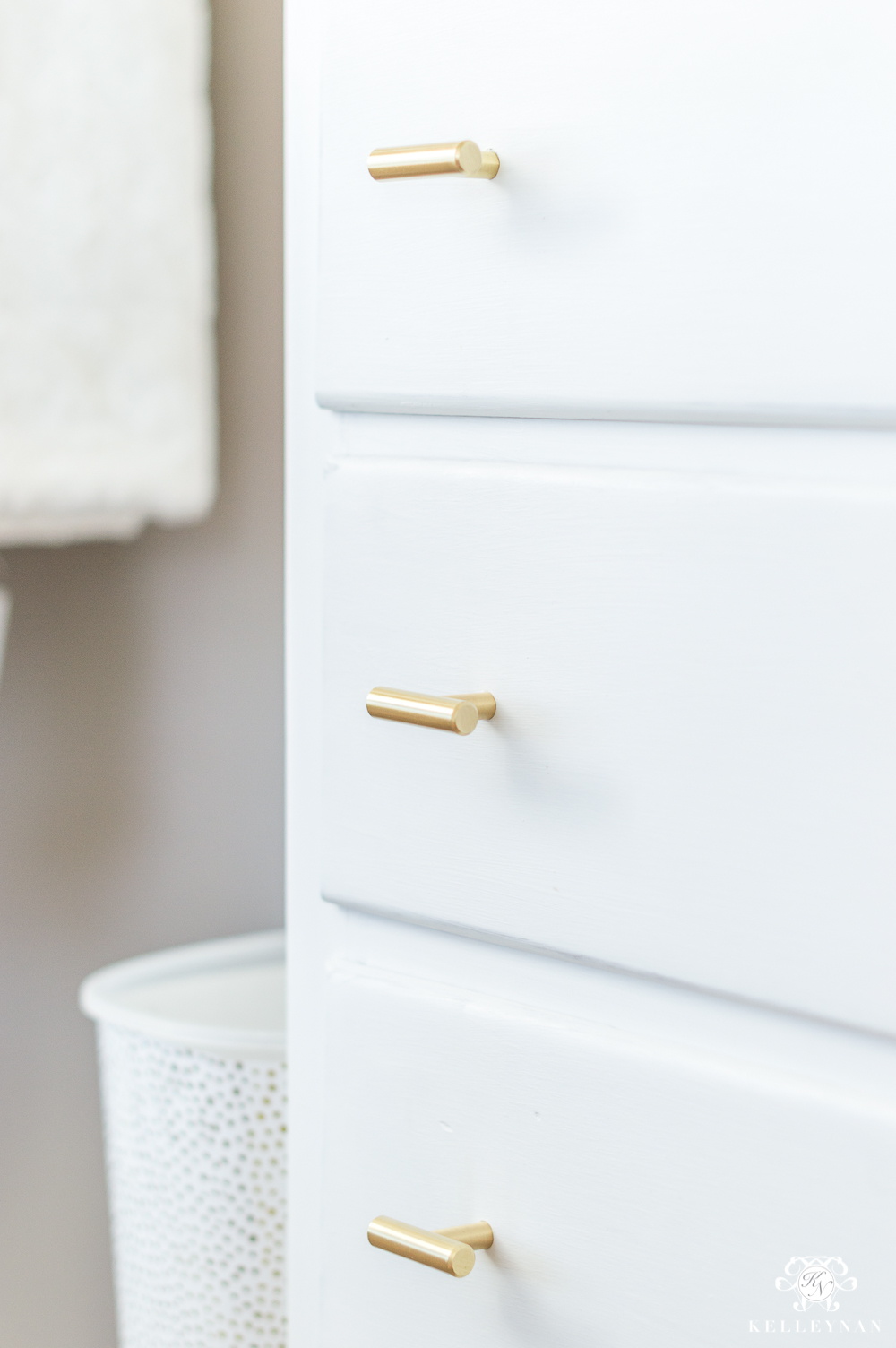 Inexpensive, pretty brass chest of drawer knobs