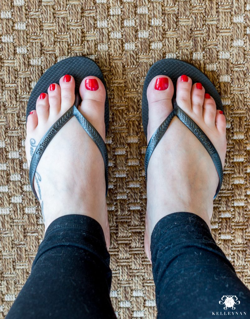 best flip flops for pronation