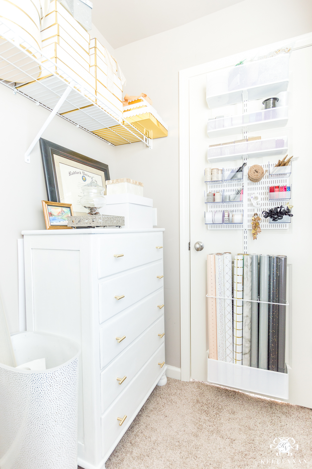 Playroom Storage Ideas & Playroom Closet Organization - Kelley Nan