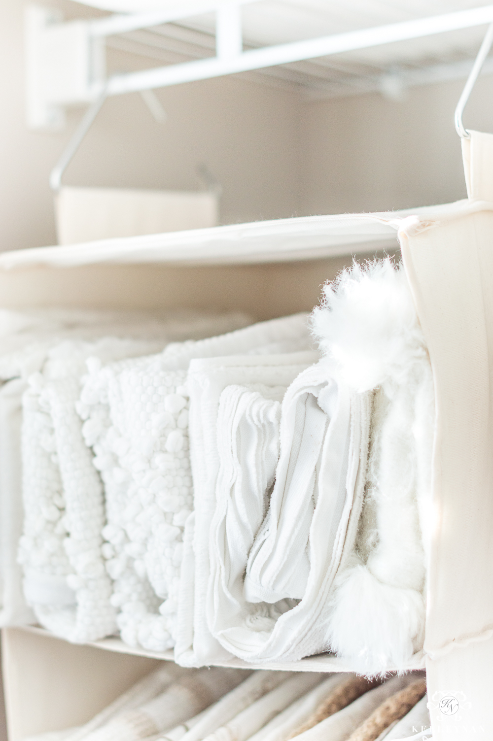 Organized Bathroom Linen Closet Anyone Can Have - Kelley Nan