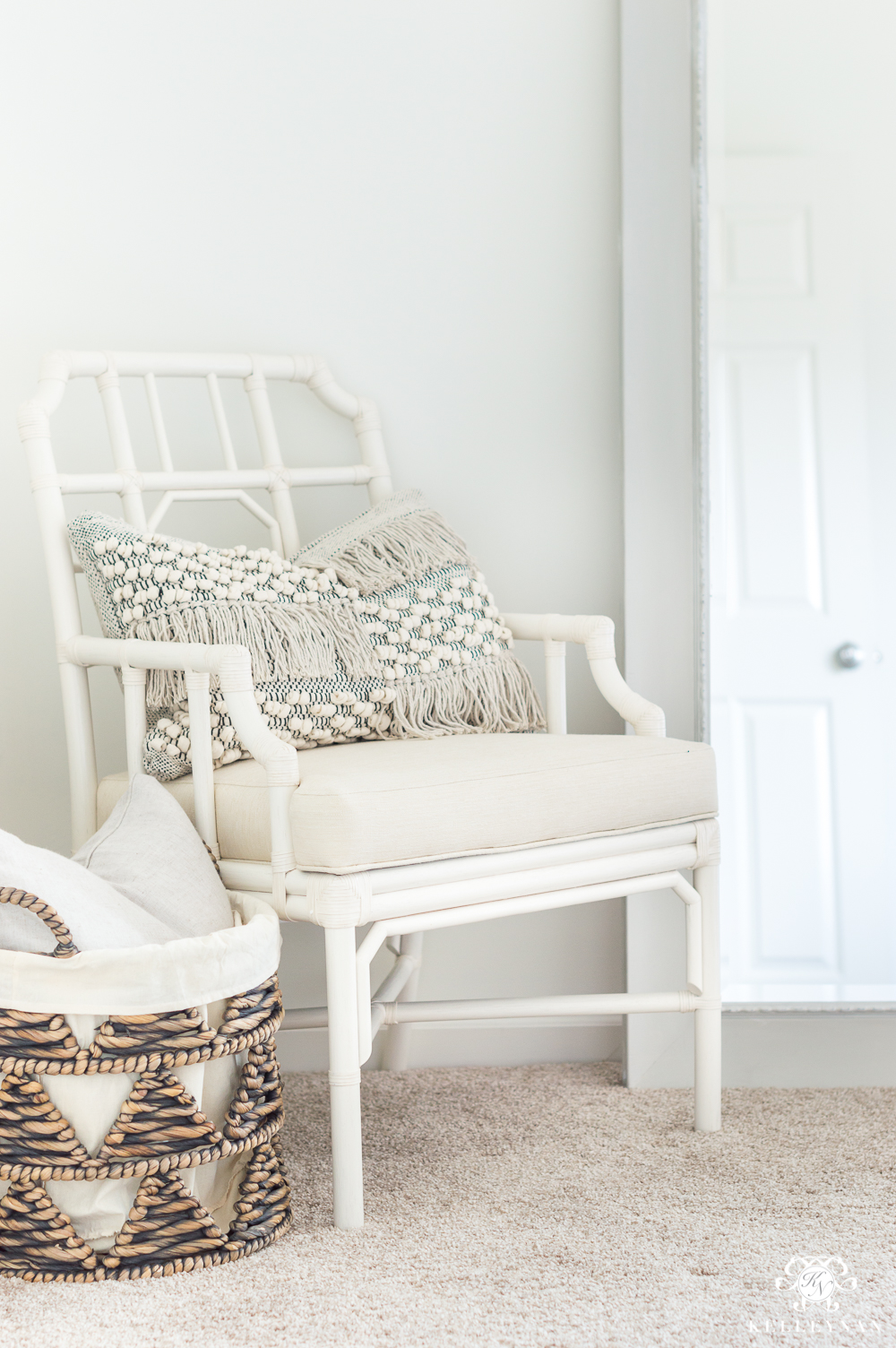 Small Sitting Area in Nook- Selamat Regeant Armchair