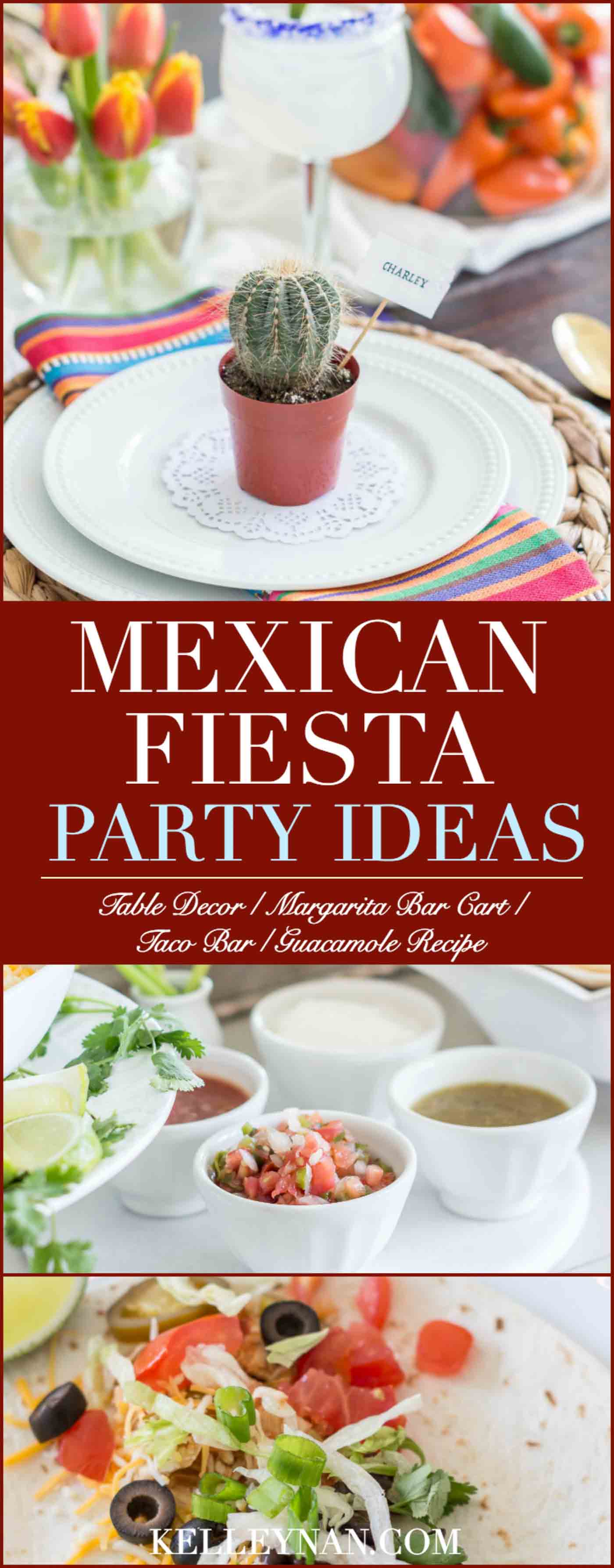 Mexican Fiesta Party Ideas The Best Authentic Guacamole Recipe