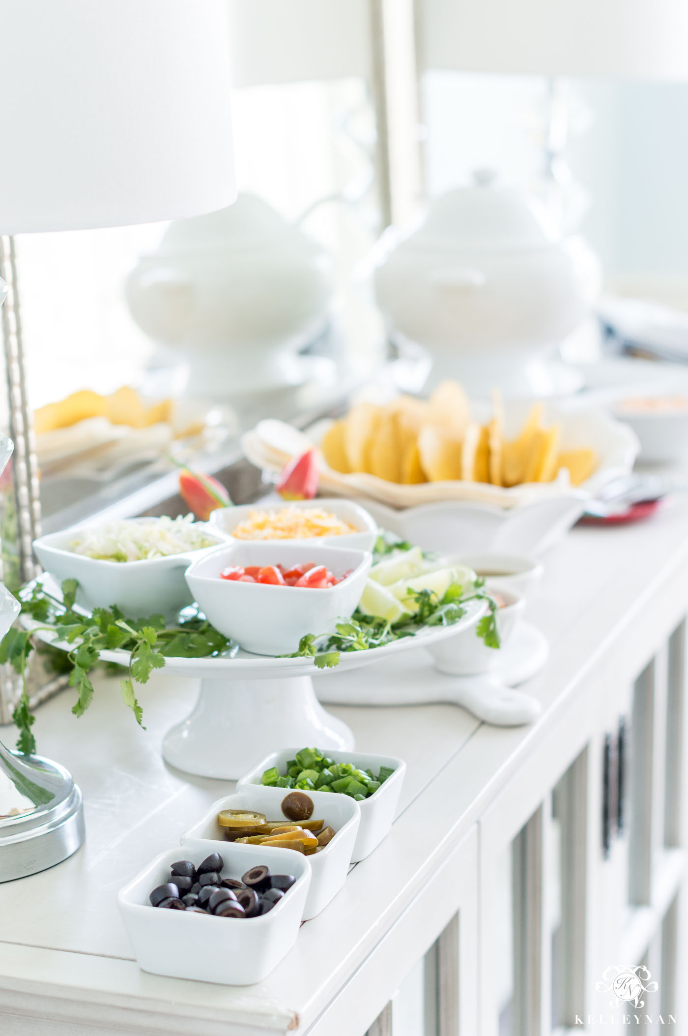 DIY Taco Bar with Toppings and Sides