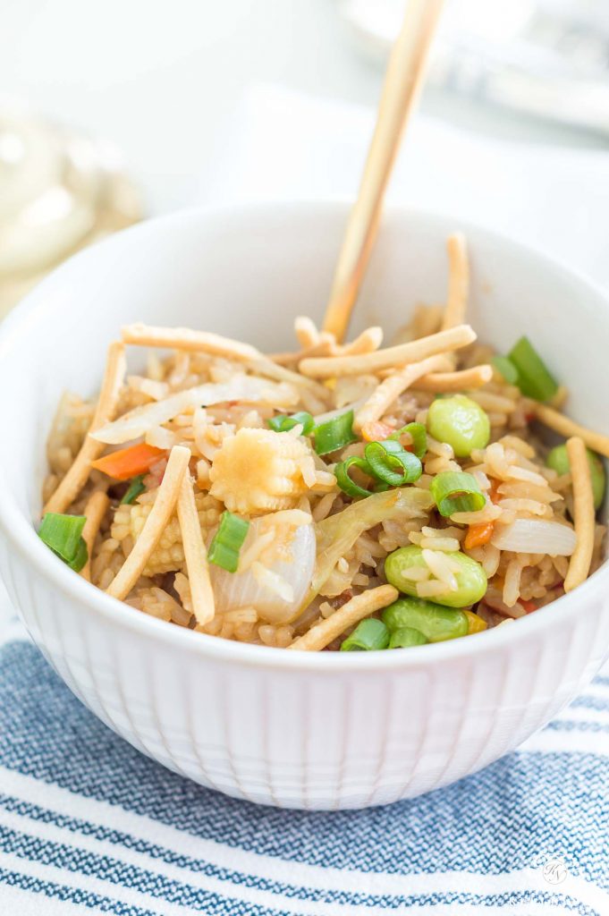Trader Joe's Vegetable Fried Rice Recipe Hack (with an Easy Asian ...