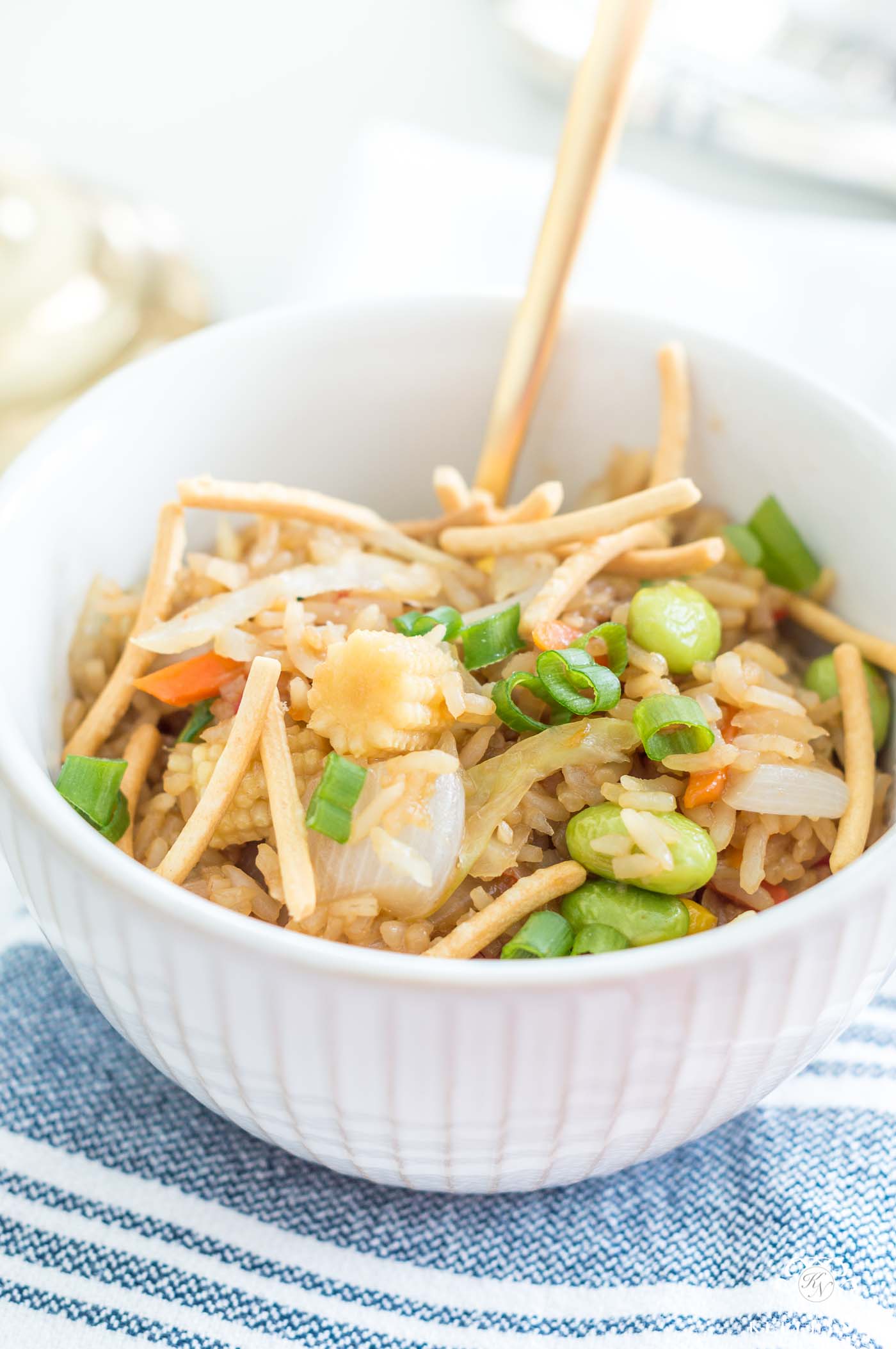 Trader Joe's Vegetable Fried Rice Recipe Hack (with an Easy Asian