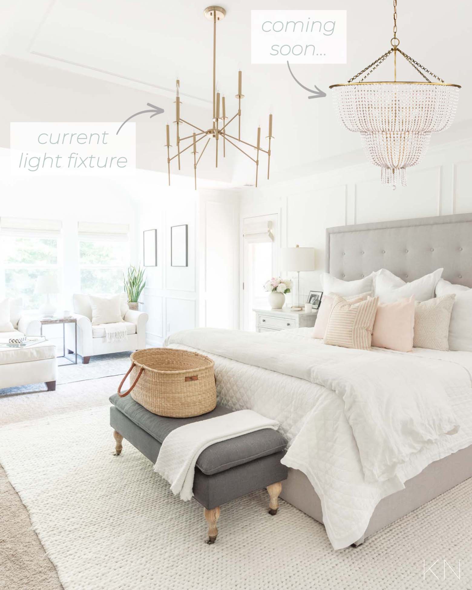 15 Beaded Chandeliers for the Master Bedroom