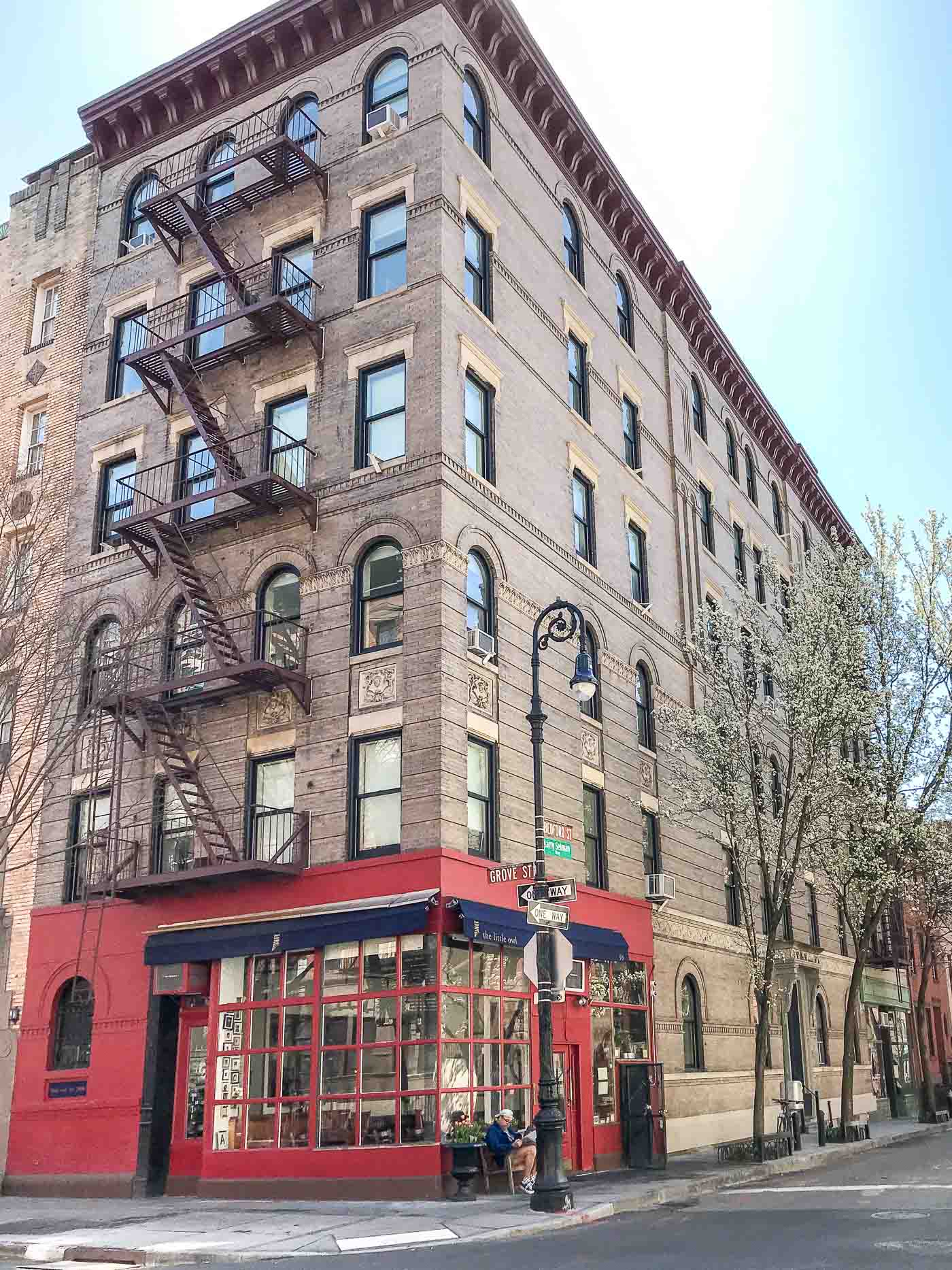 Friends apartment in New York City Greenwich Village - Where Monica and Rachel lived