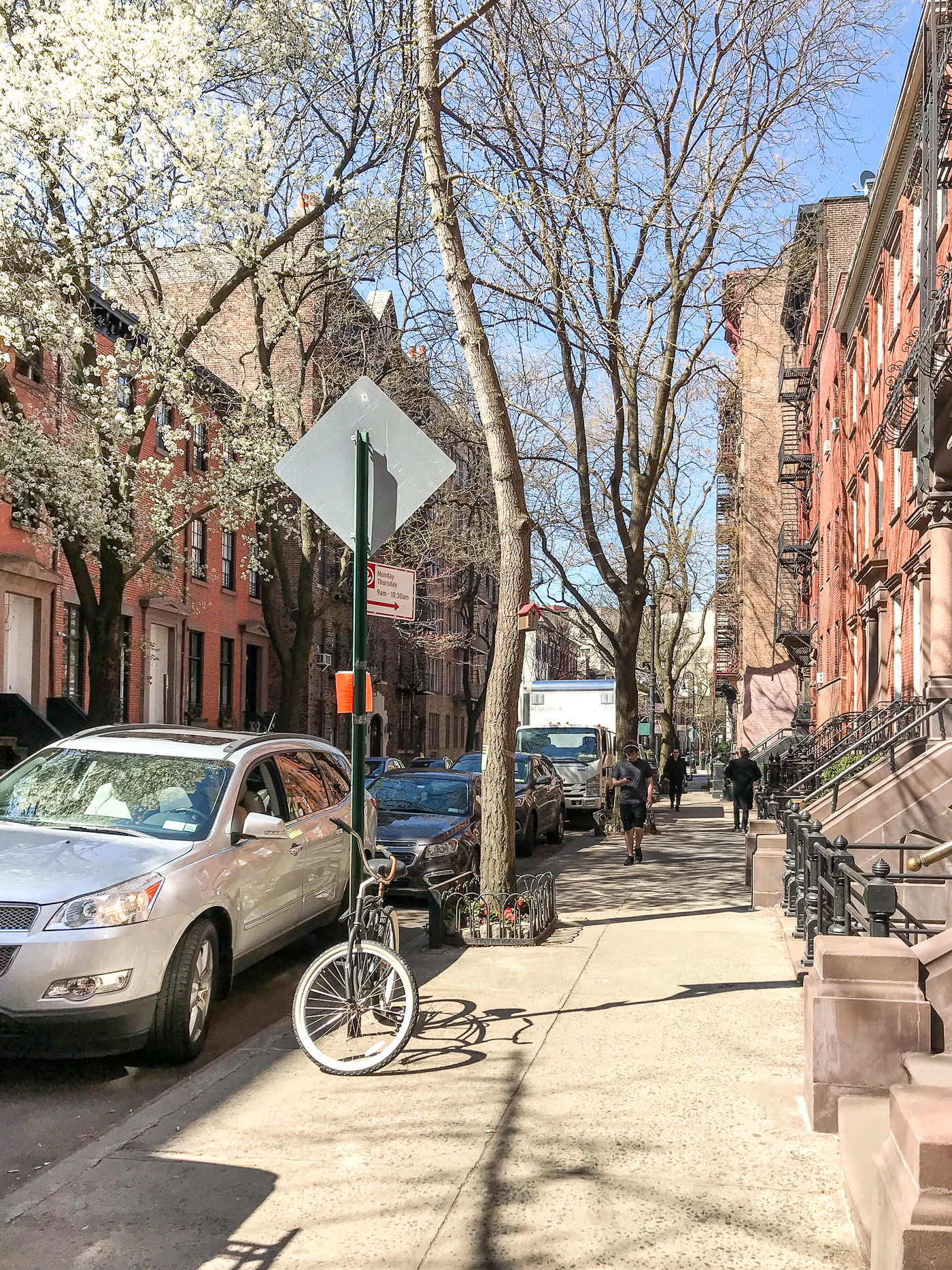 City views in the village in NYC