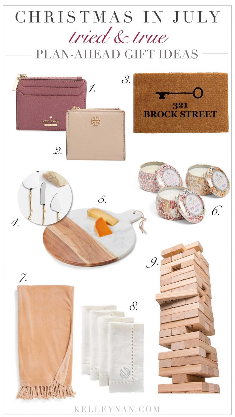 Christmas in July- Gift Ideas to Plan and Consider NOW