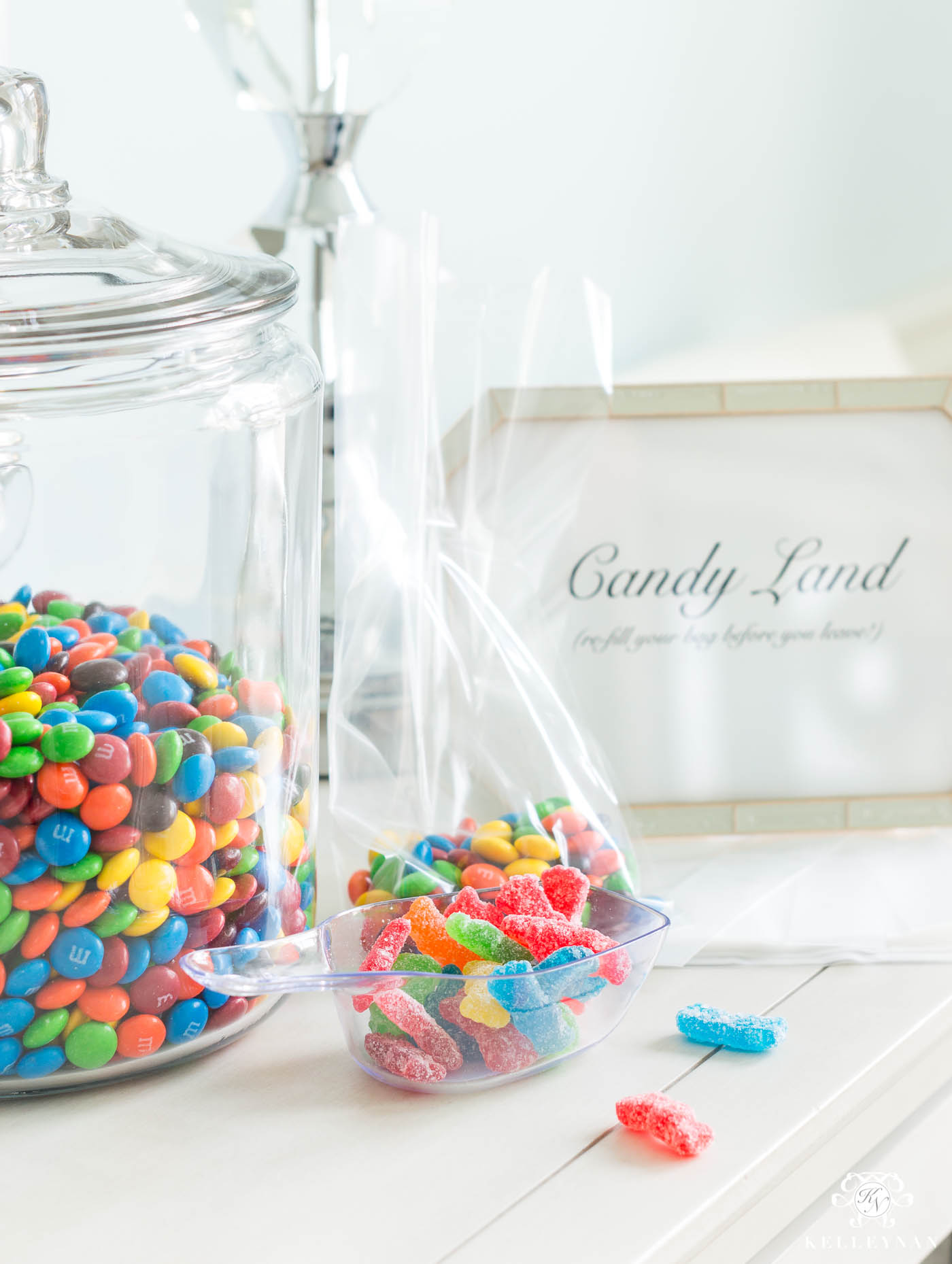 Candy land grab bags per docce, feste e serate di gioco