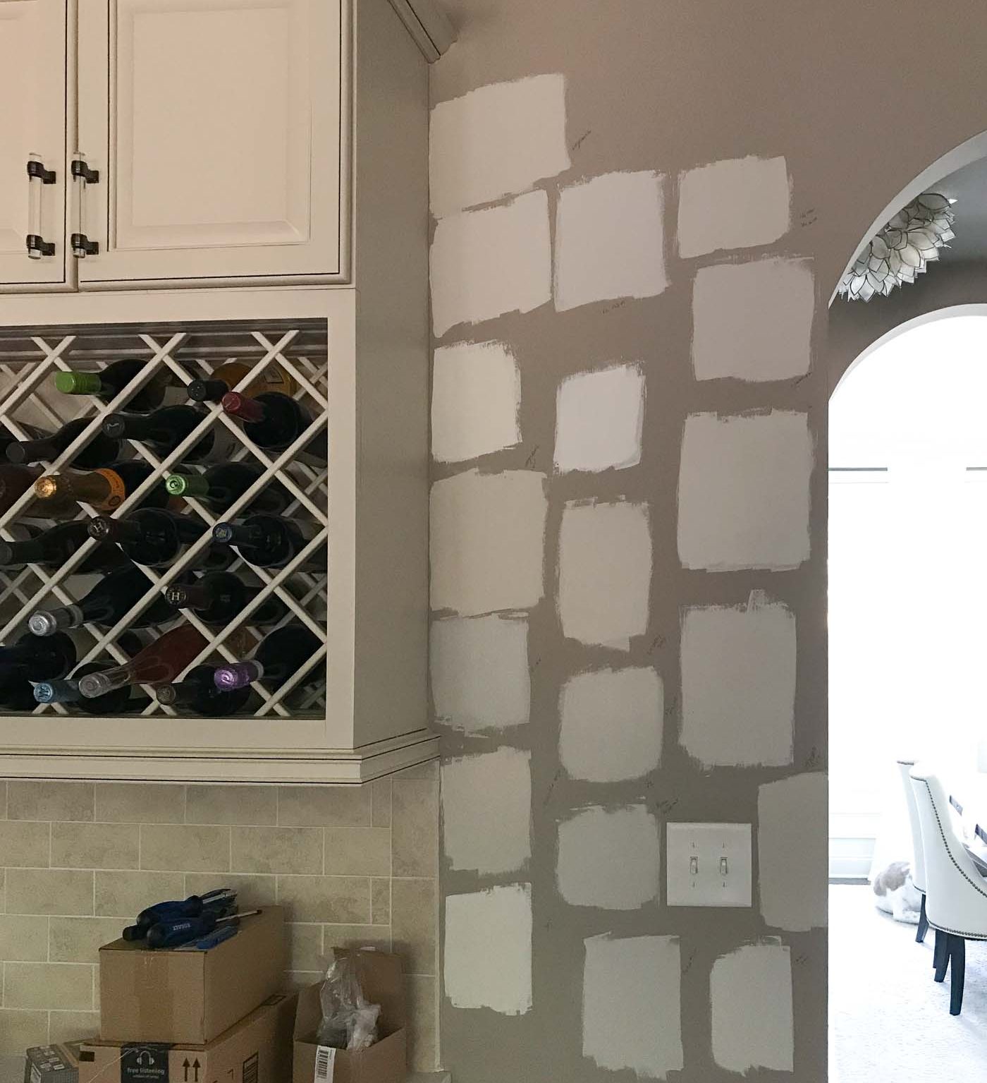 Transitional Kitchen Update Making Cream Cabinets More Modern