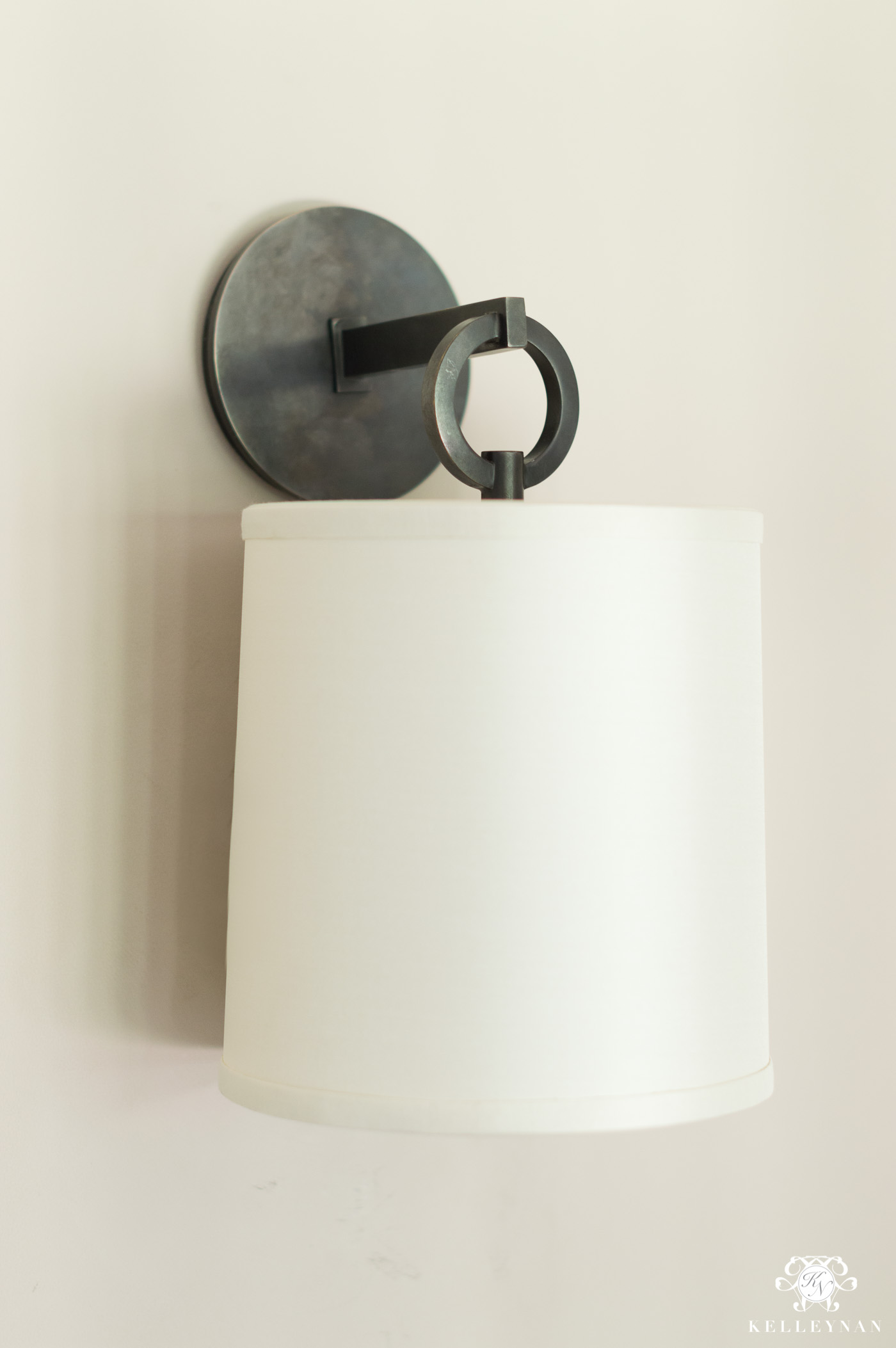 Visual Comfort Bronze Shade and Sconce