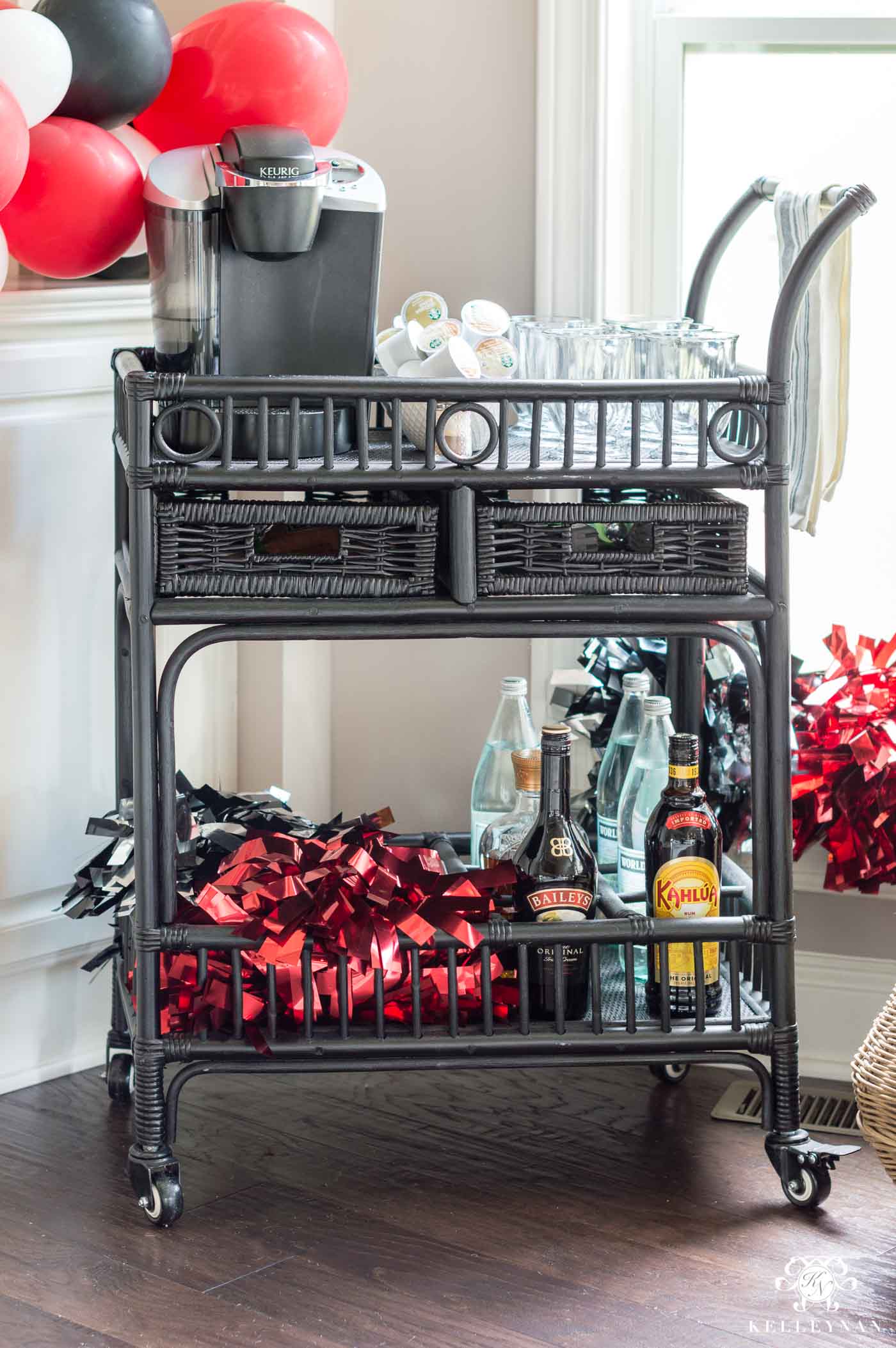 Coffee bar ideas for morning tailgates at home