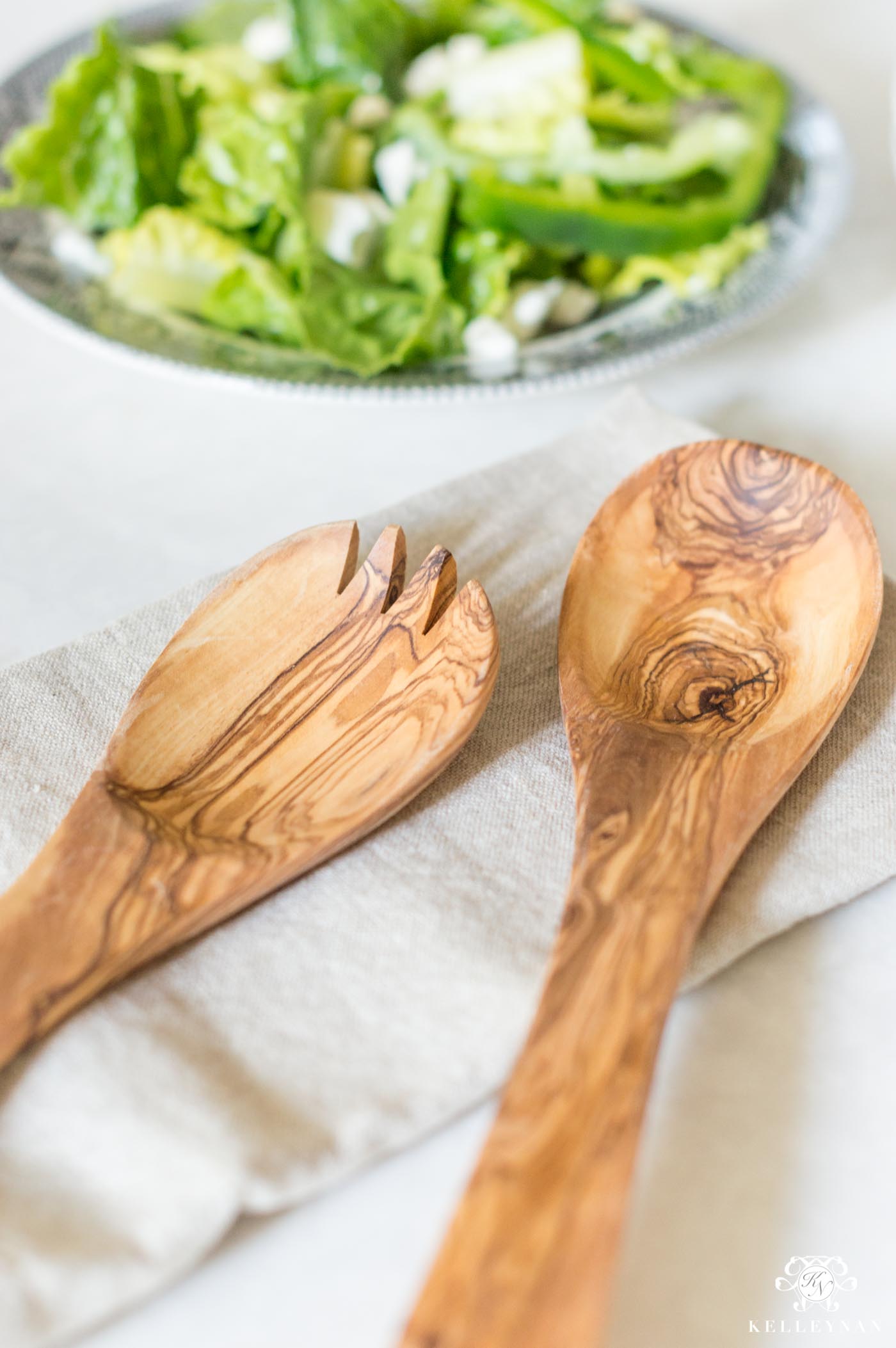 Olivewood Salad TOngs