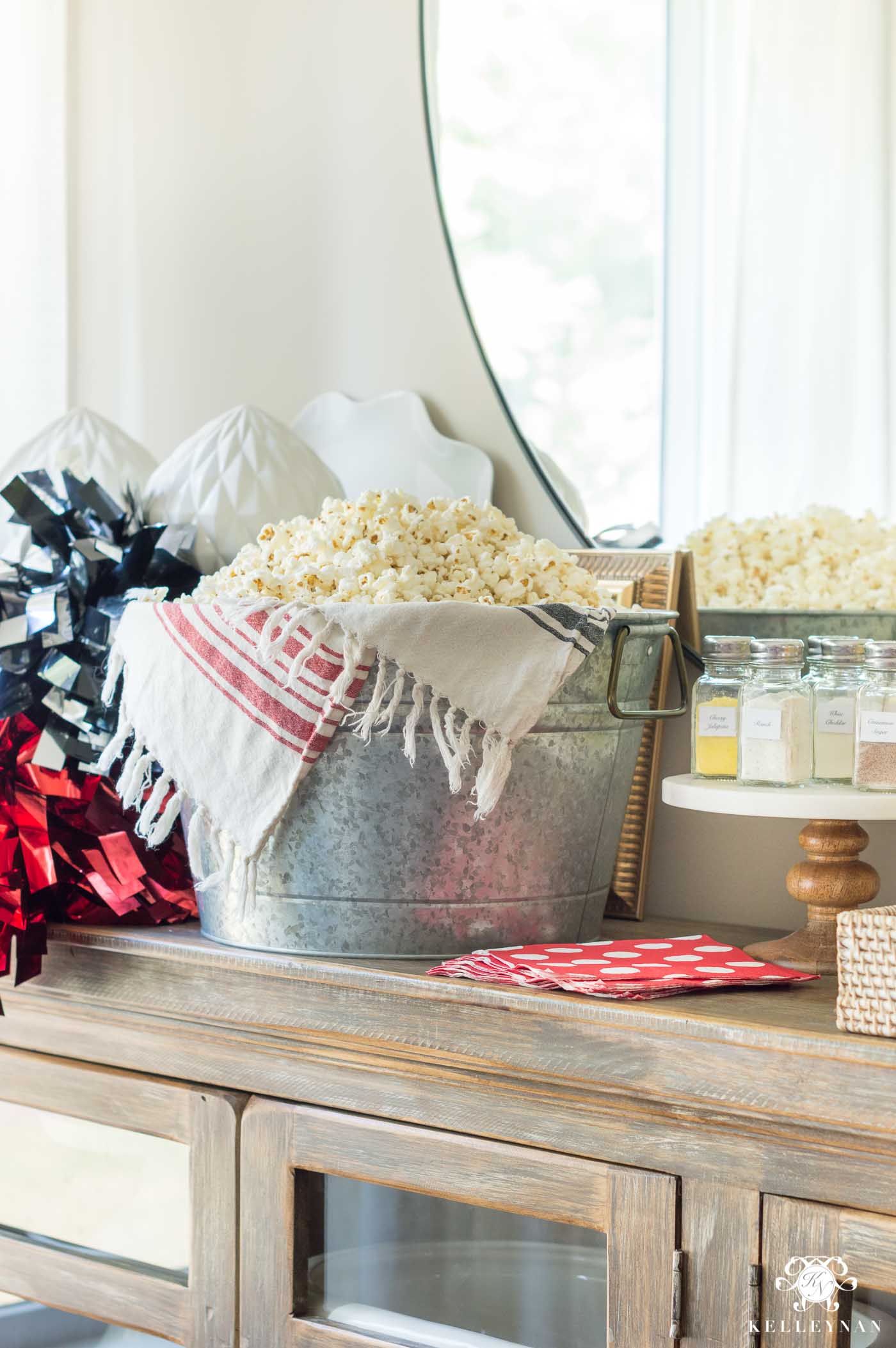 Popcorn Bar for Party Snacks