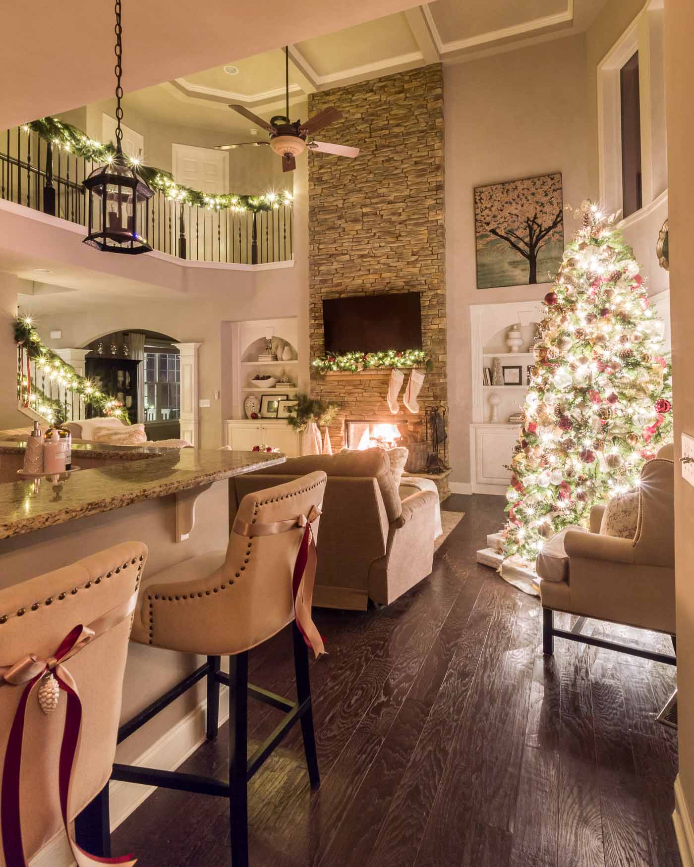 Christmas Decoration Inspiration for Living Room