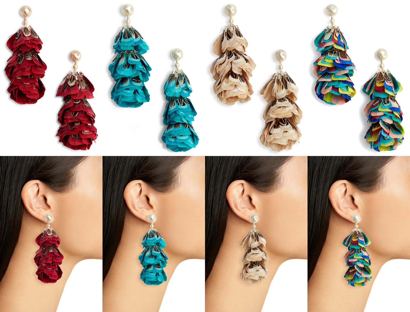 Kendra scott lenni feather on sale earrings