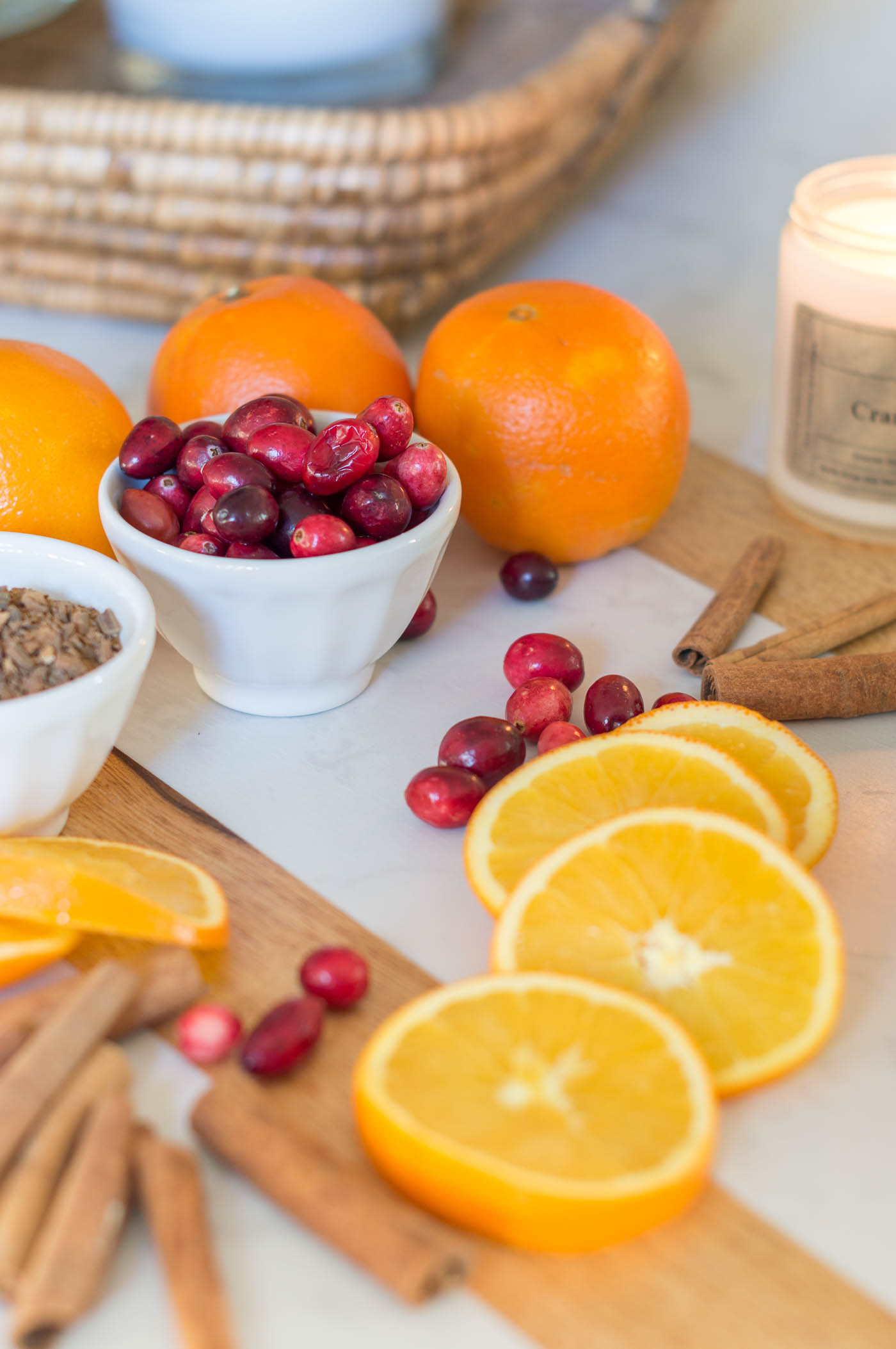 Homemade Christmas potpourri to simmer stovetop 