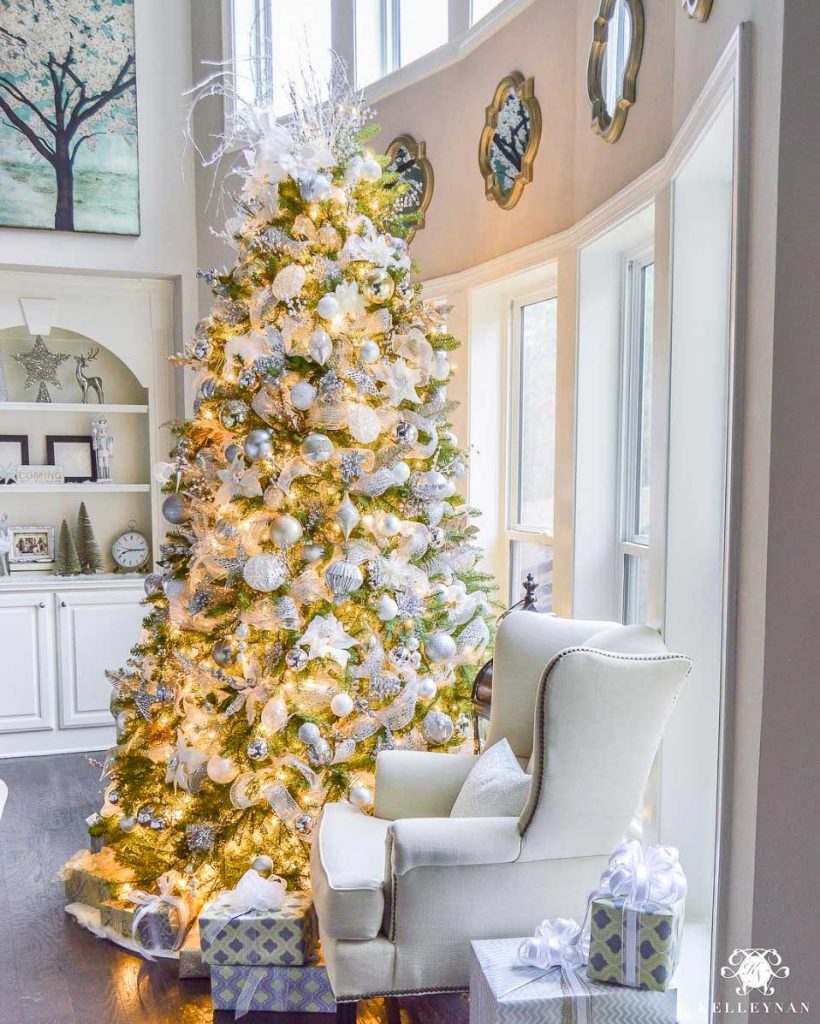 16 Christmas Tree Themes and Christmas Decoration Color Ideas