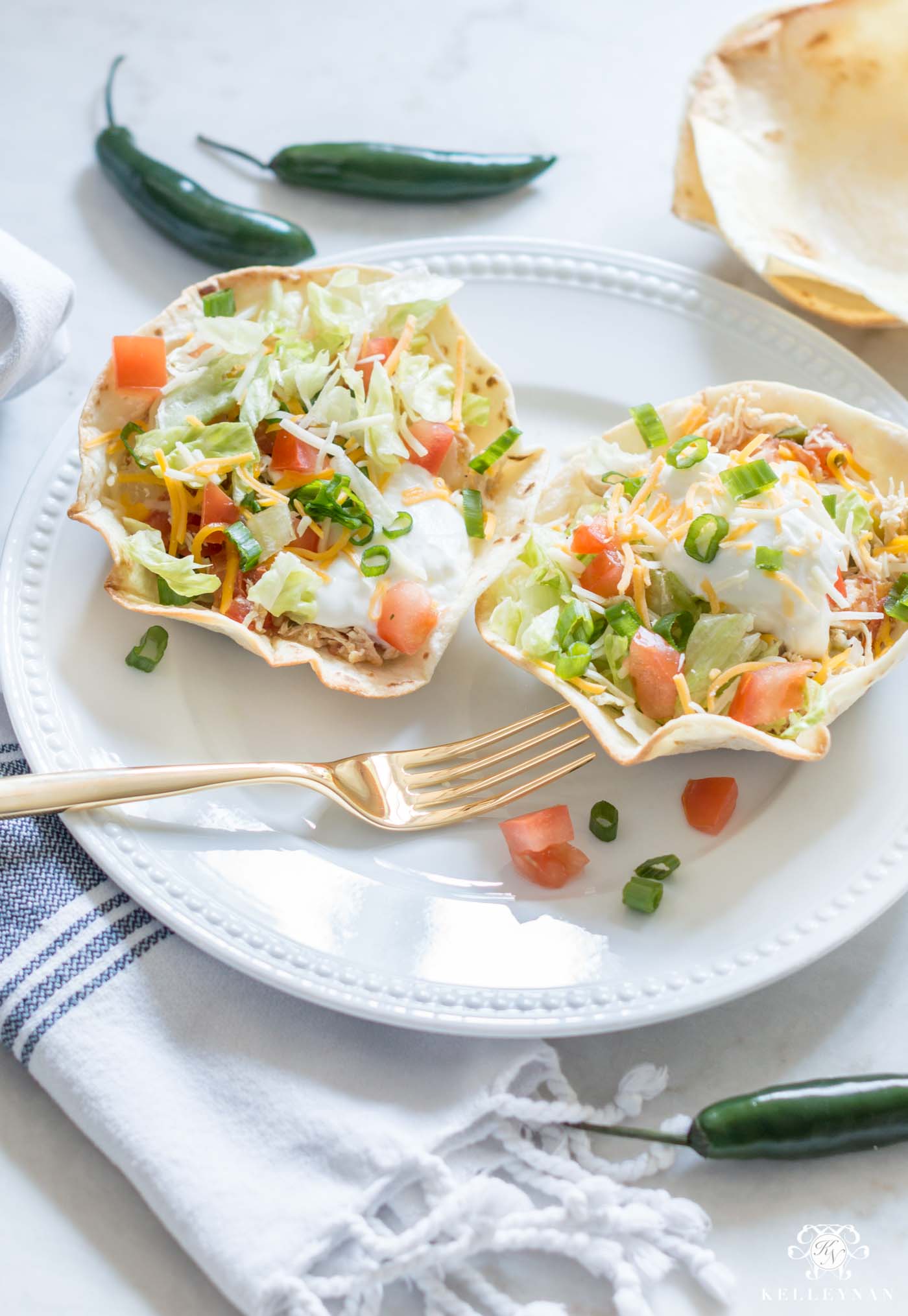 Family Favorite- Chicken Taco Salad recipe for easy weeknight dinner ideas