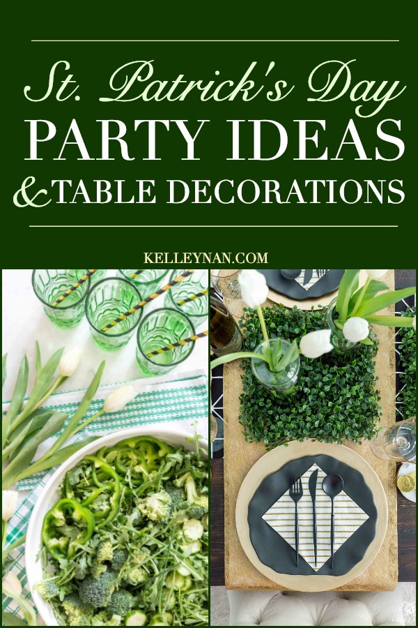 St. Patrick's Day Party Ideas for food and decorations