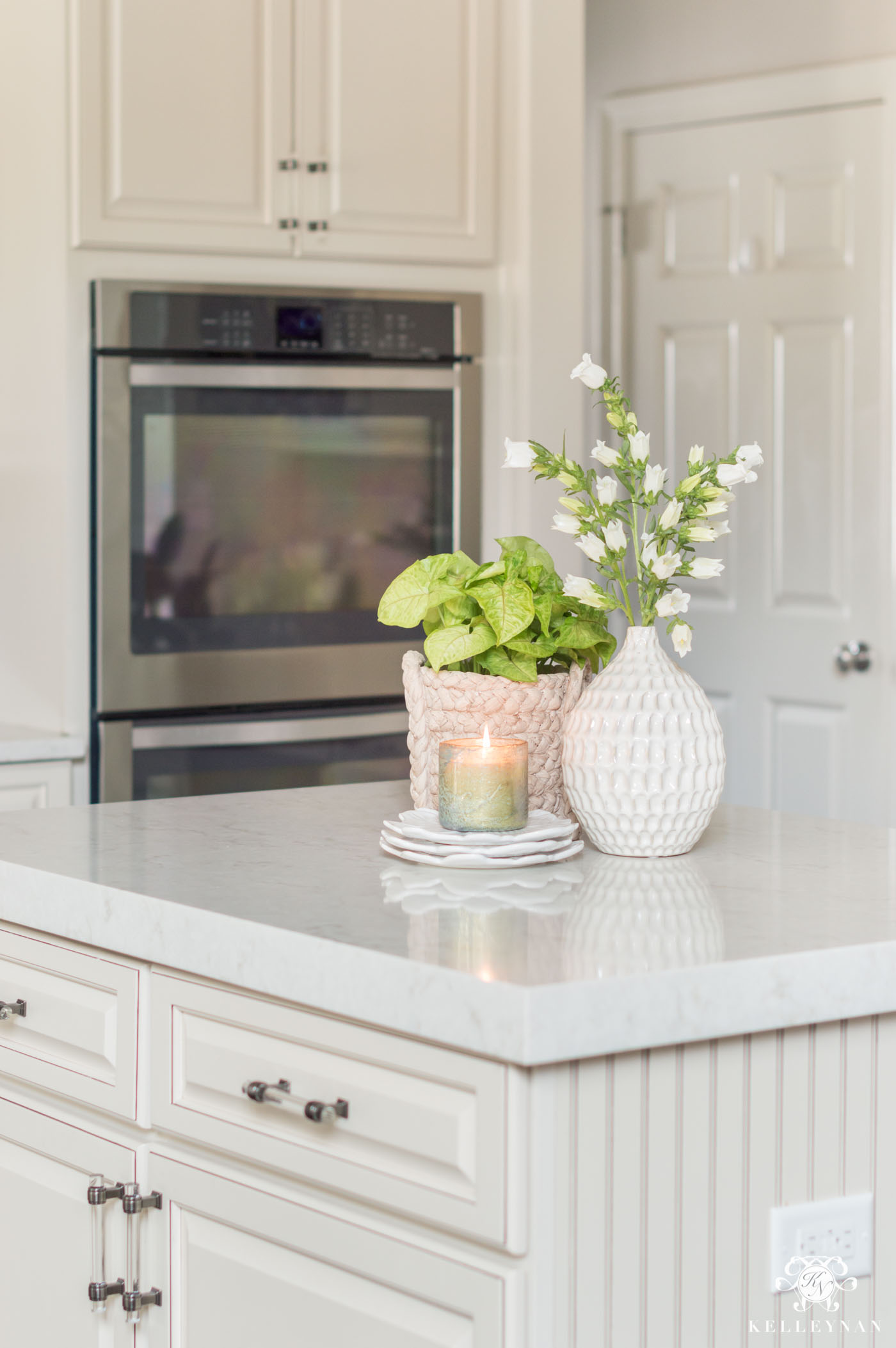 Kitchen Island Decor 6 Easy Styling Tips Kelley Nan