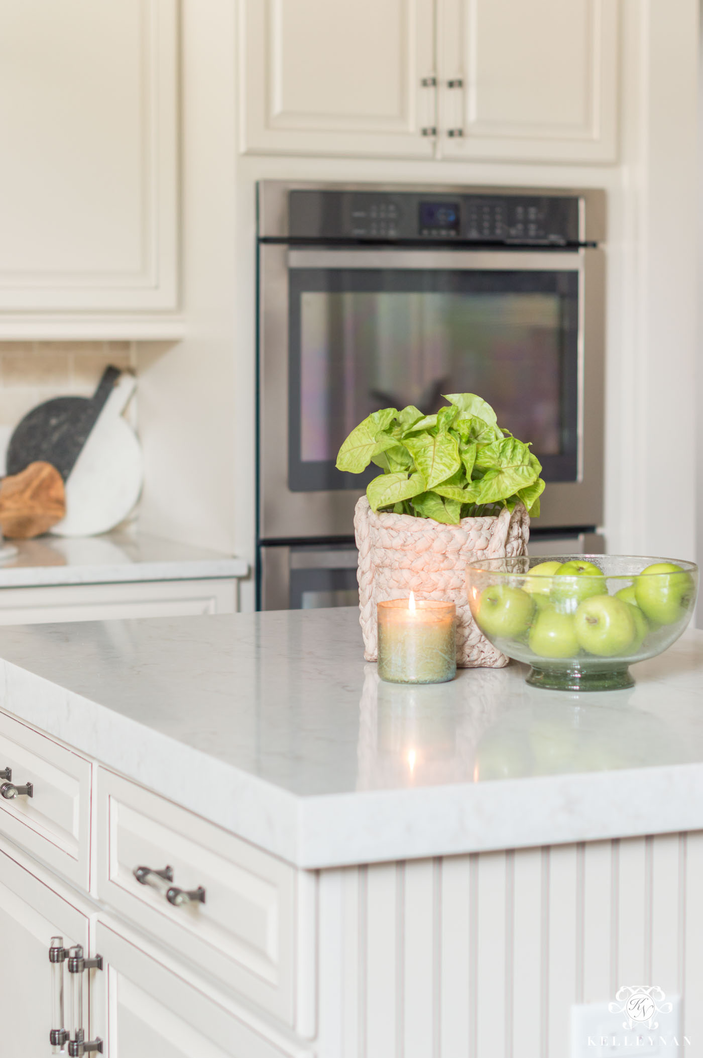 Kitchen Island Decor 6 Easy Styling Tips Kelley Nan