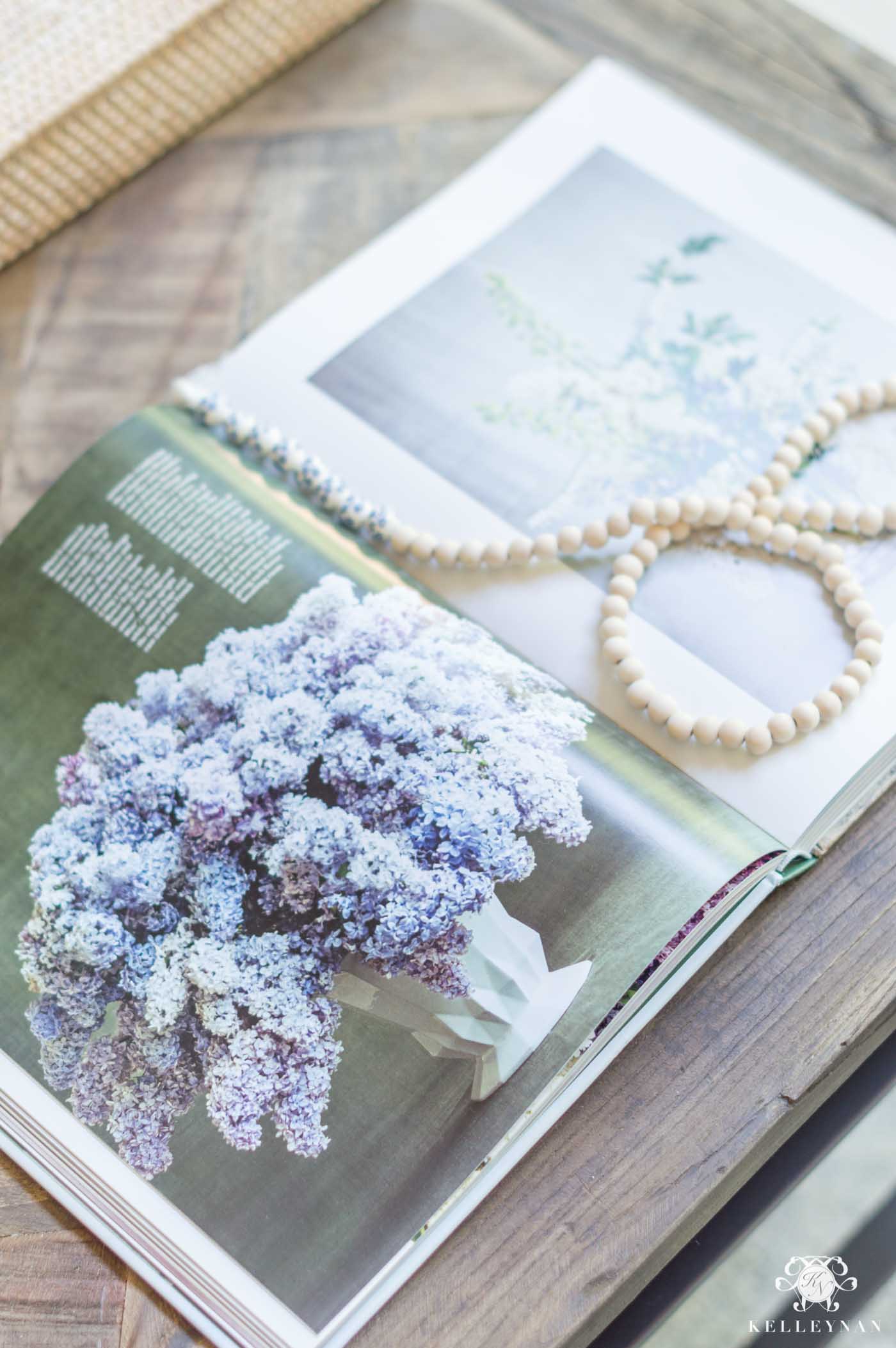 martha's flowers coffee table book