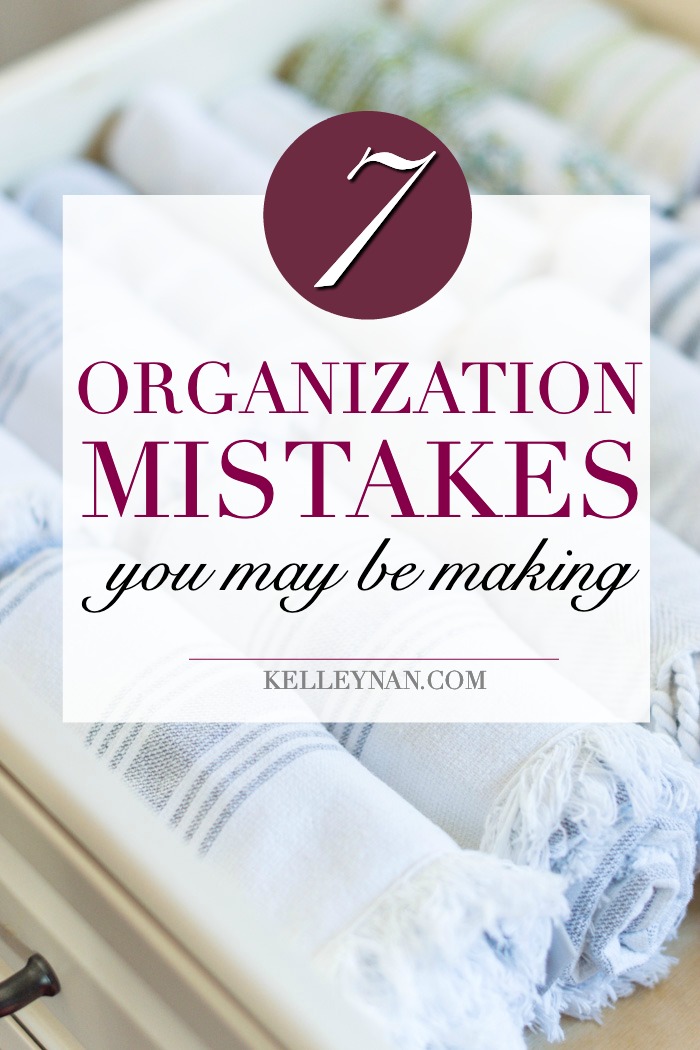 how to correct the common organization mistakes you may be making 