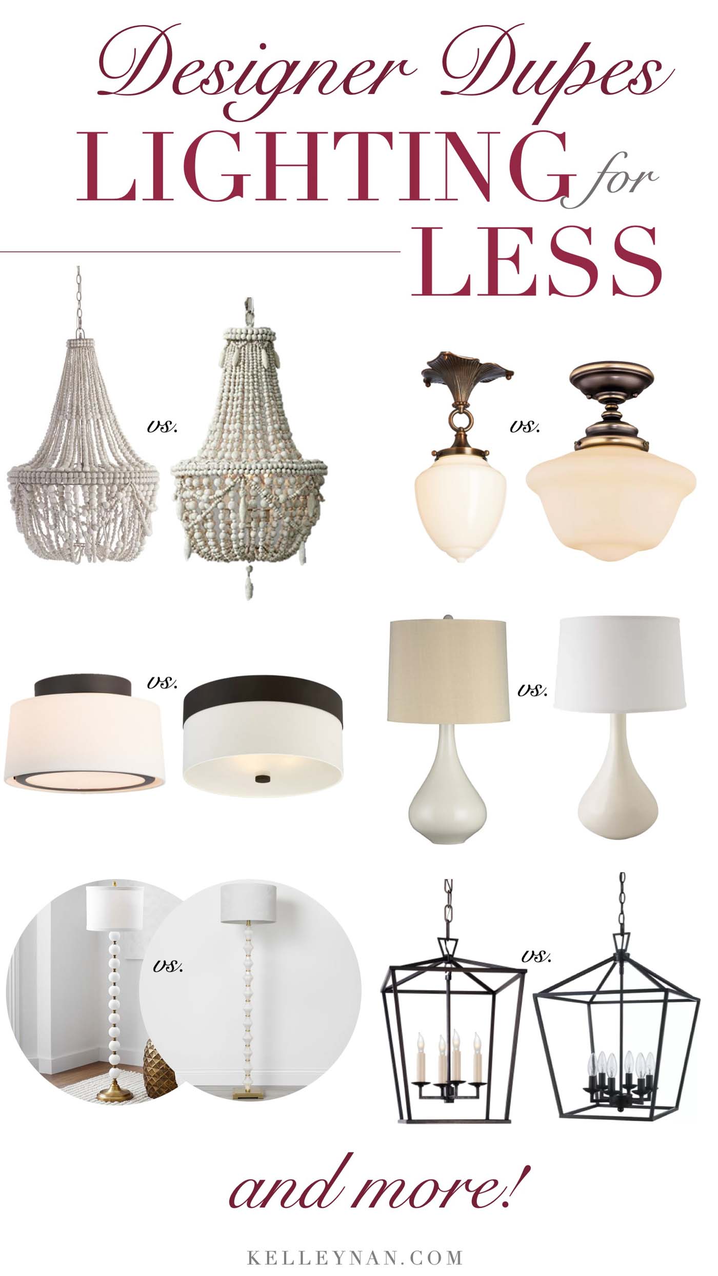 Beautiful Home Lighting - the Designer Look-Alikes You Need to Know About!