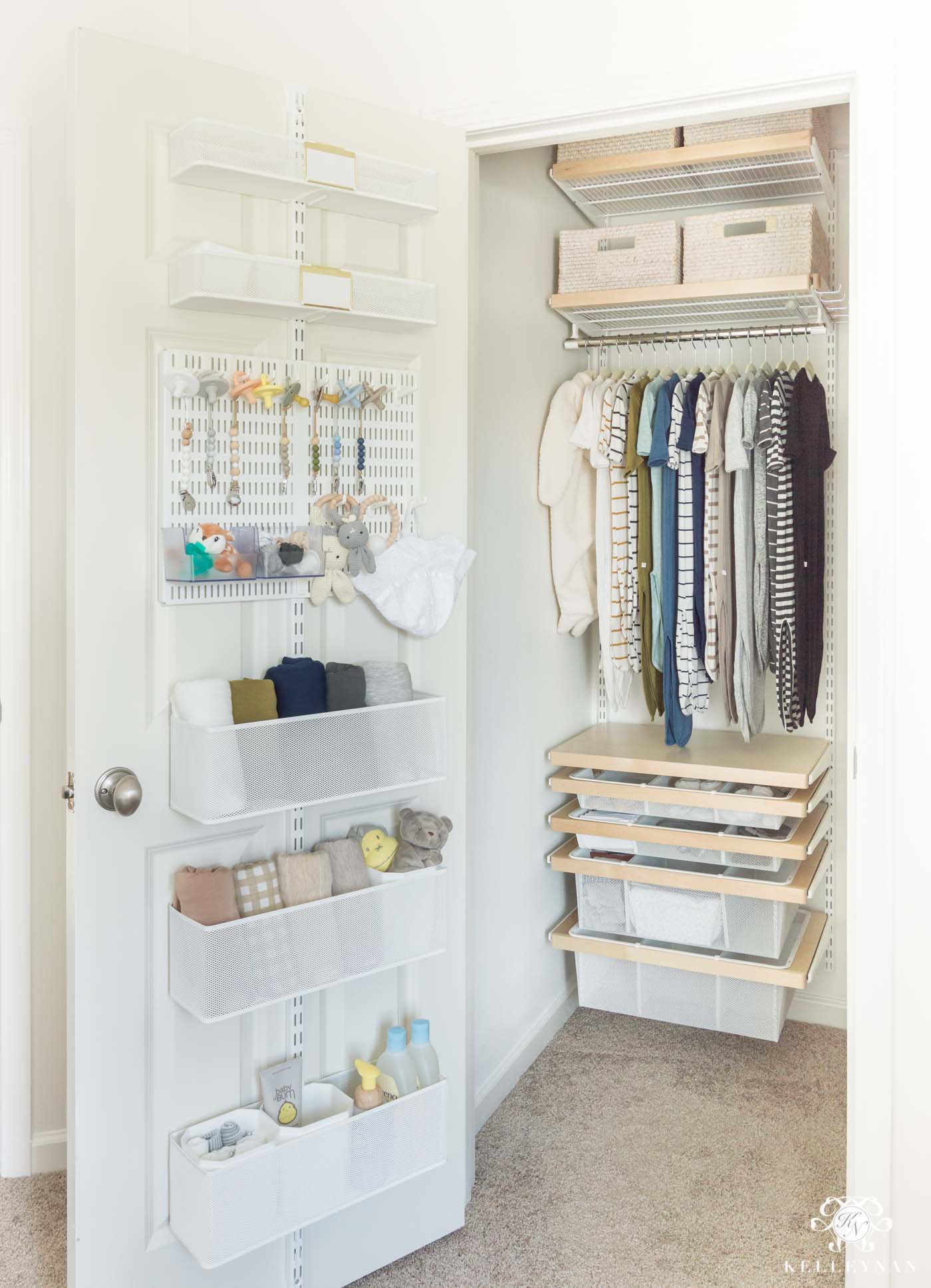 Playroom Storage Ideas & Playroom Closet Organization - Kelley Nan