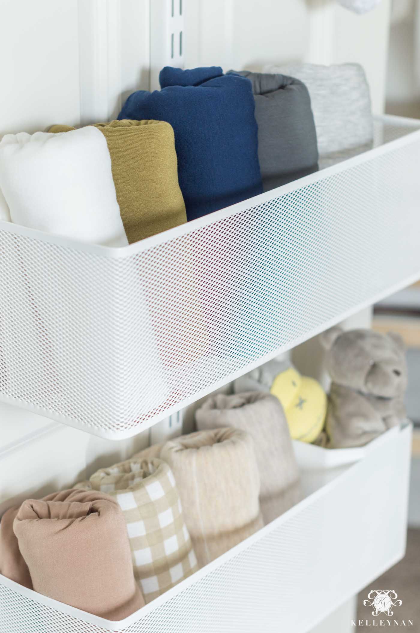 Nursery Dresser Organization: Tried & True Tips - Kelley Nan