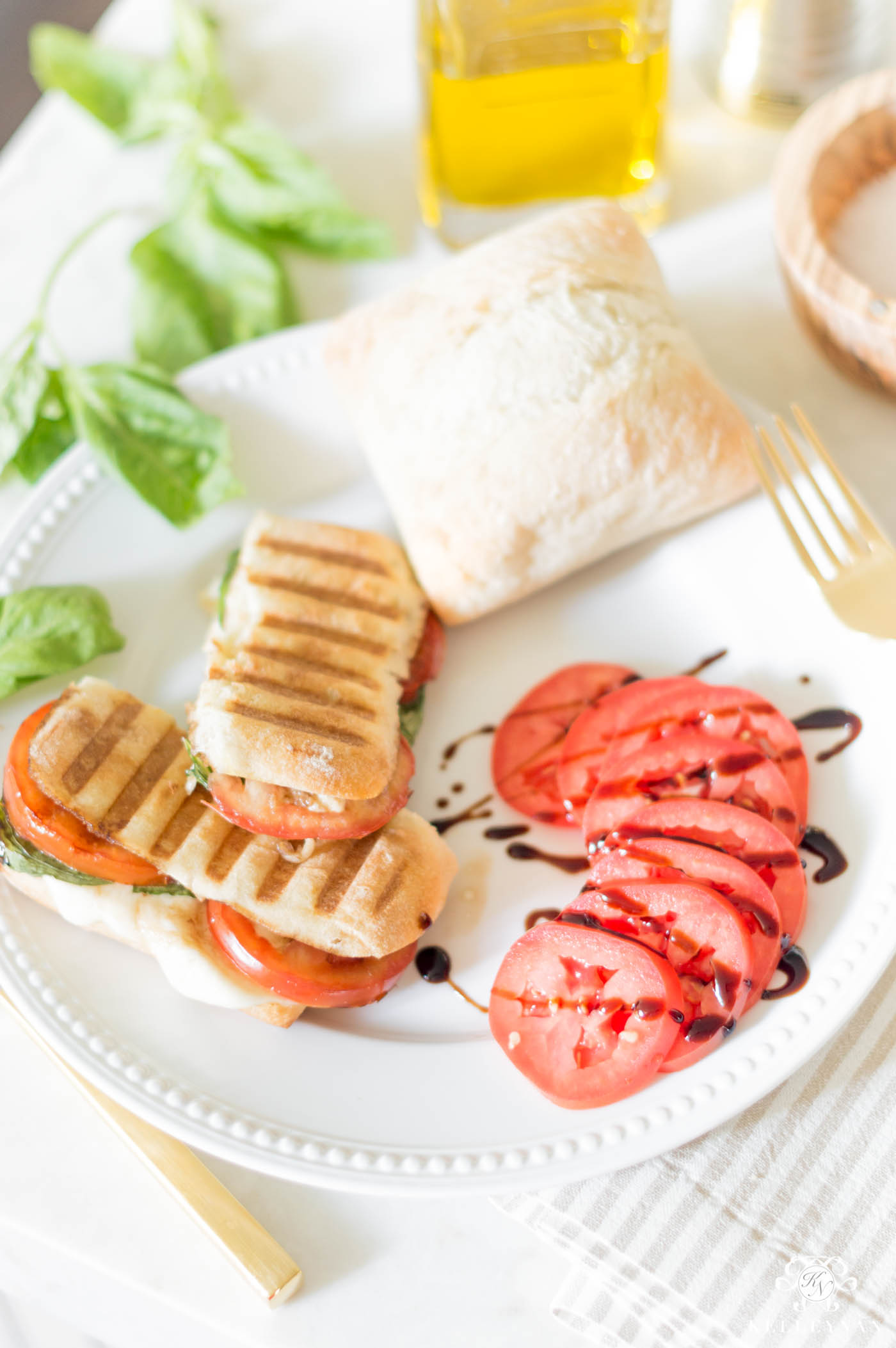 Delicious Weeknight Dinner Idea: Caprese Panini