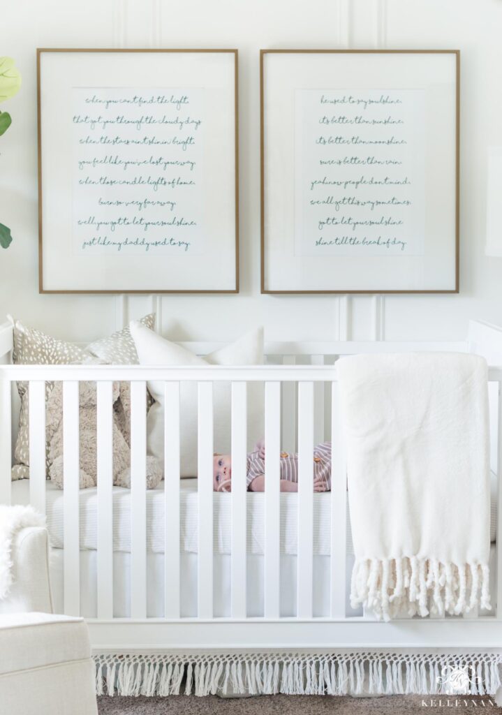 20 Classic Song Lyric Quotes Perfect for Nursery Wall Art - Kelley Nan