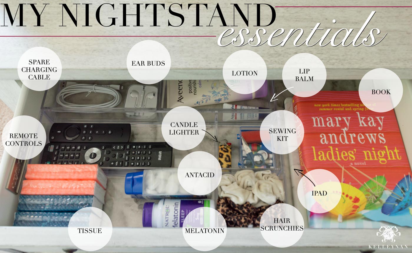 How to Organize a Nightstand