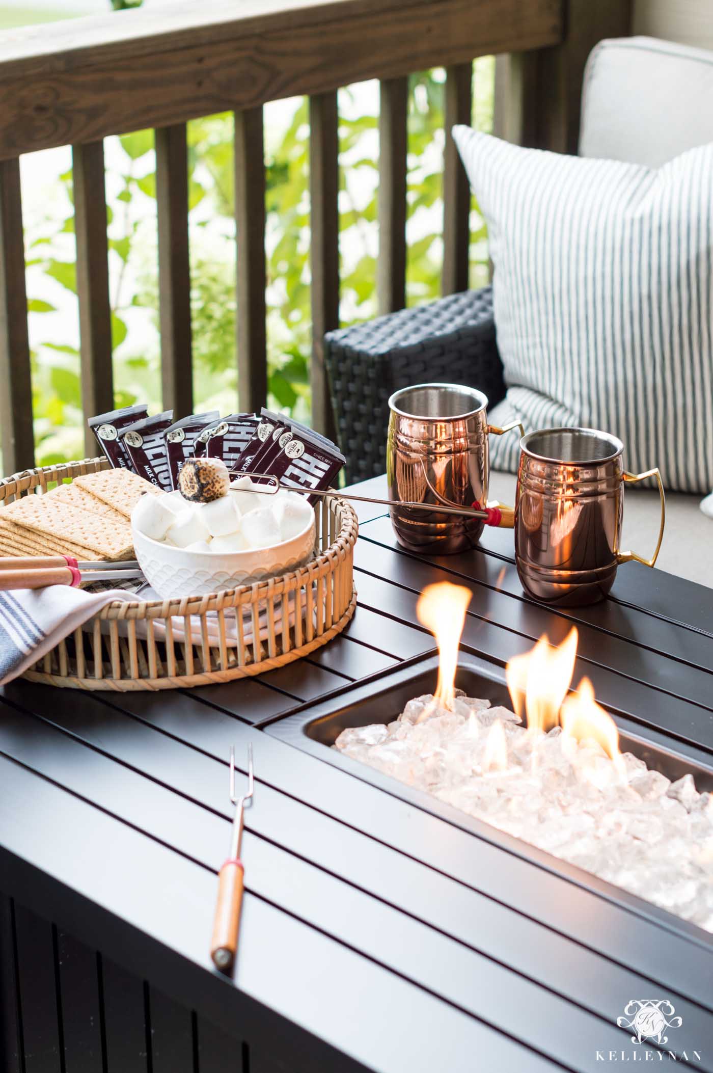 Fall necessities and back porch ideas