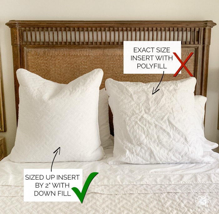 Proper Pillow Inserts and the Difference they Make