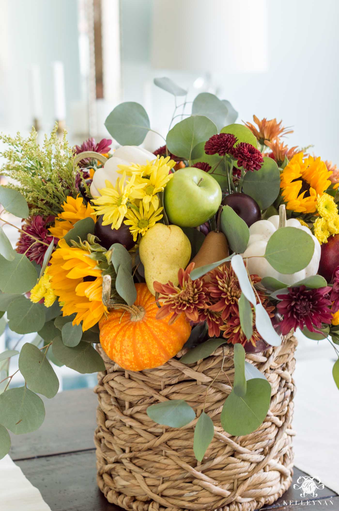 Fall Floral Centerpiece DIY (with Steps!)