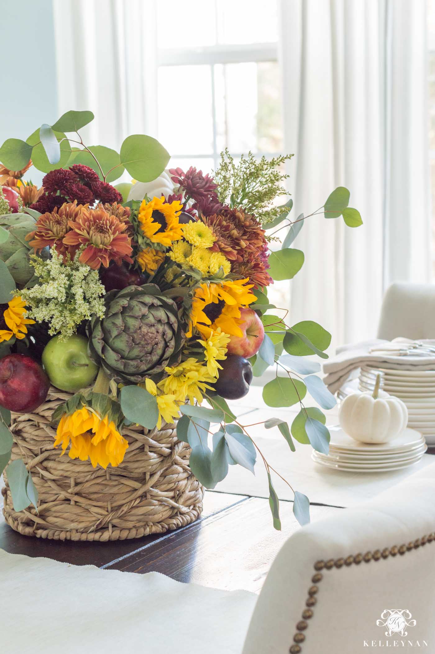 Fall Centerpiece Tutorial (EASY!) - Kelley Nan