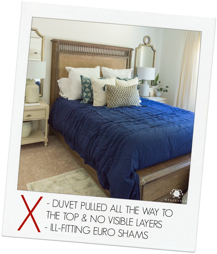 Blue & White Bedding & 7 Tips for the Perfectly Layered Bed! - Kelley Nan