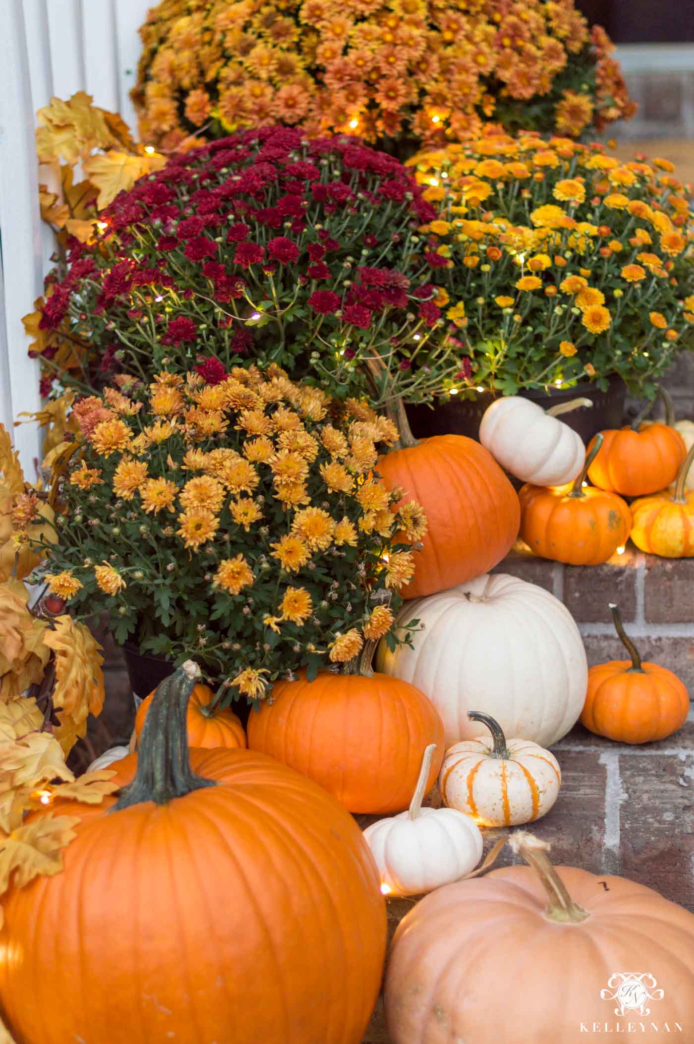 Five Steps to a Fab Fall Front Porch - Made by Carli