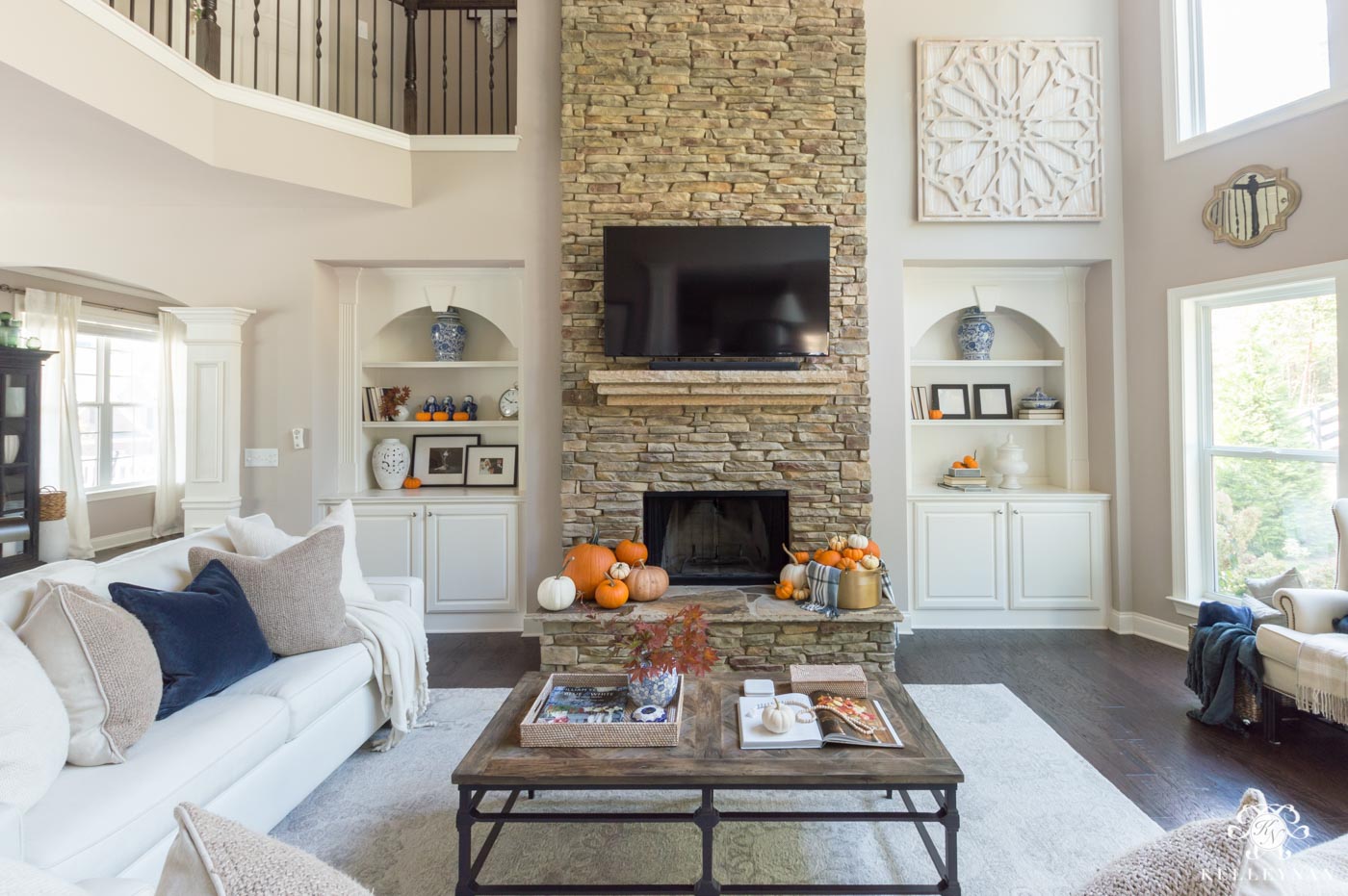 Fall Living Room Decorating Ideas