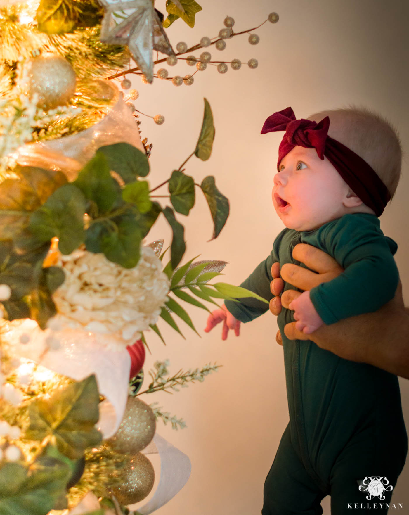 Little Girl's Room Christmas Tree