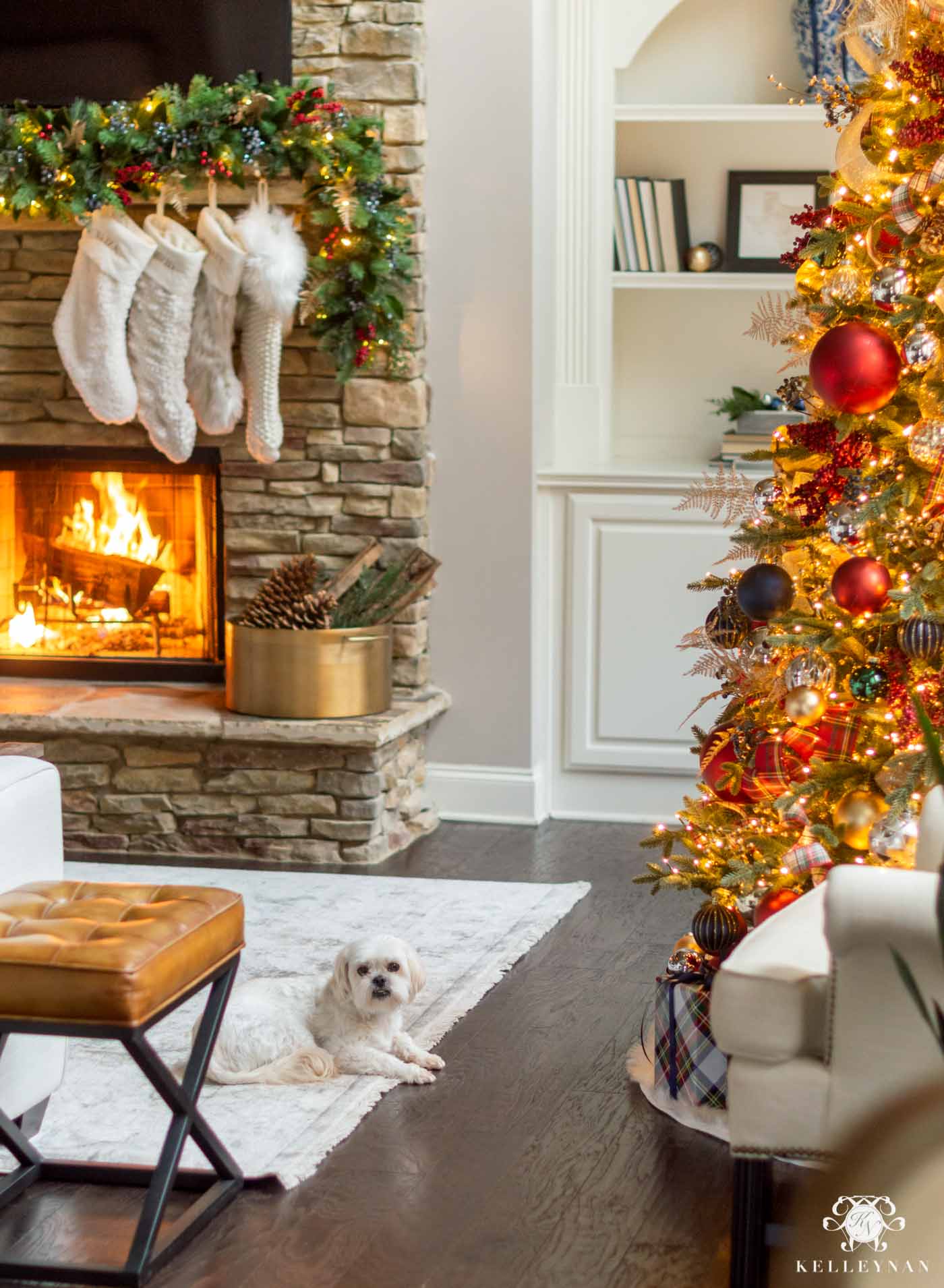 Cozy Plaid Christmas Home Tour