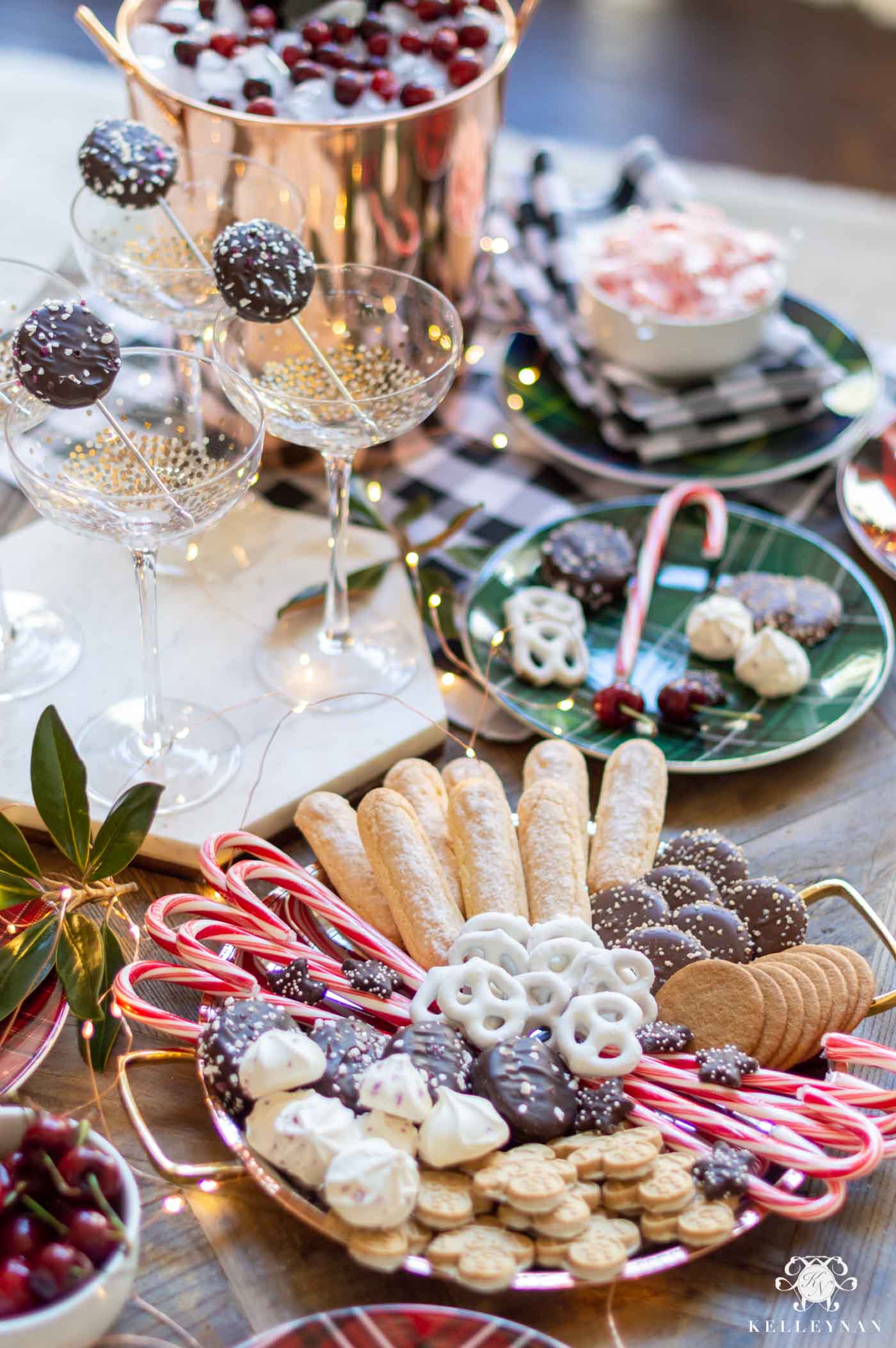 Christmas Party Ideas for Cookie Display