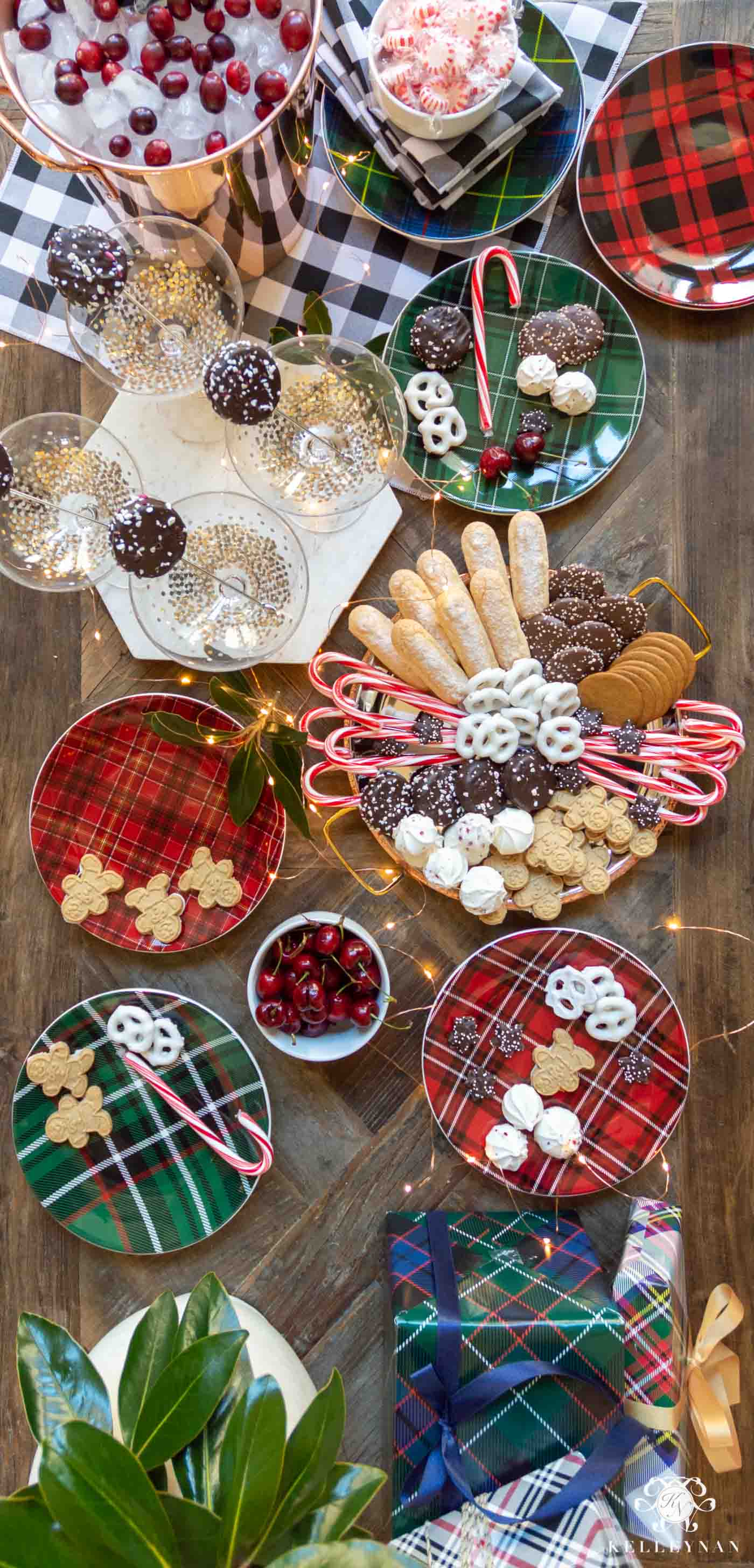 Christmas Party Food Setup and Ideas