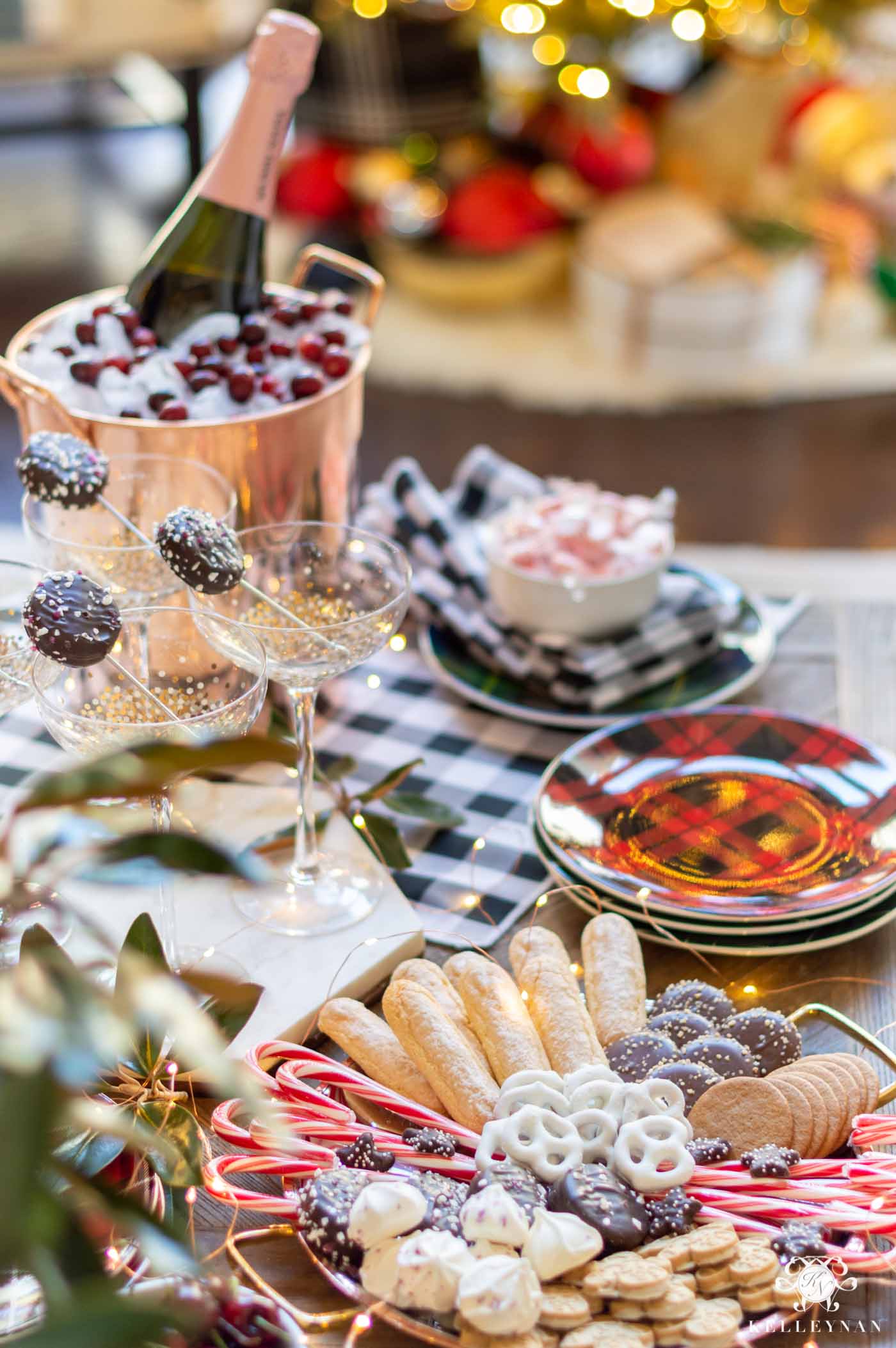 Christmas Cookie Party Setup & Ideas