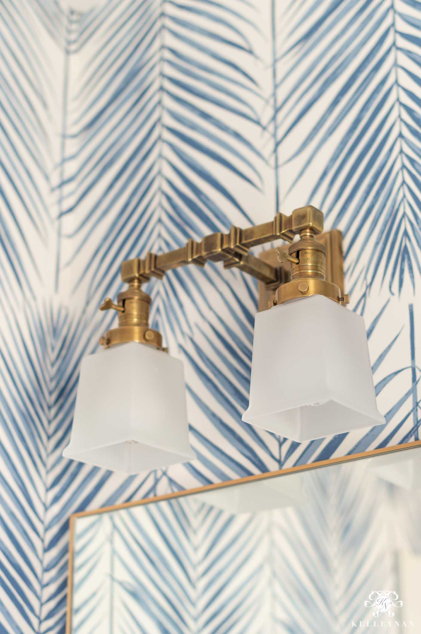 Visual Comfort Bathroom Sconce Lighting for the Powder Room