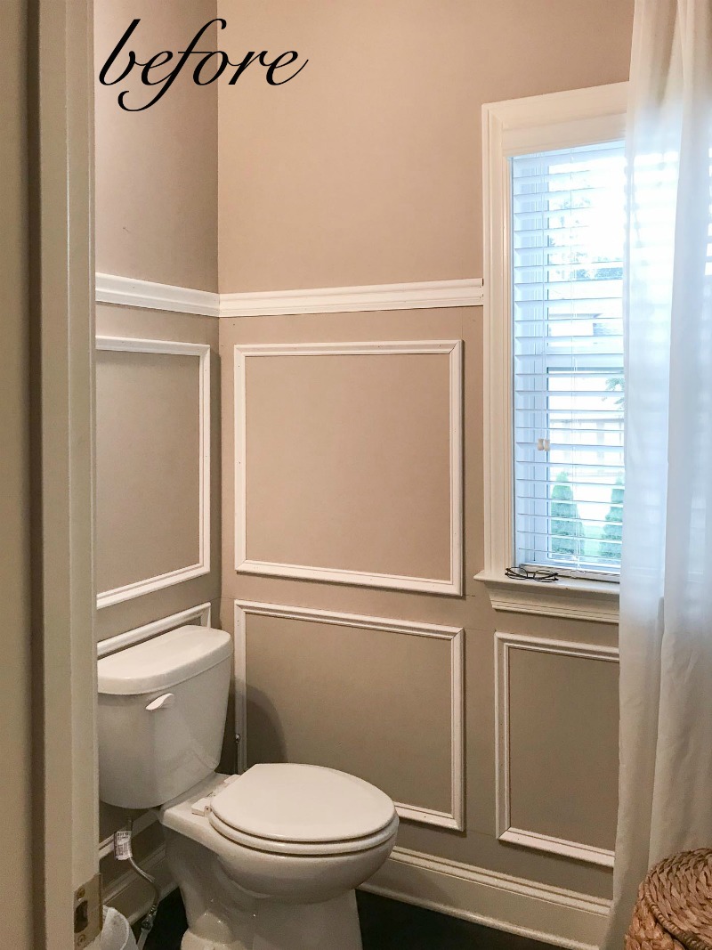 Powder Bath Makeover Before